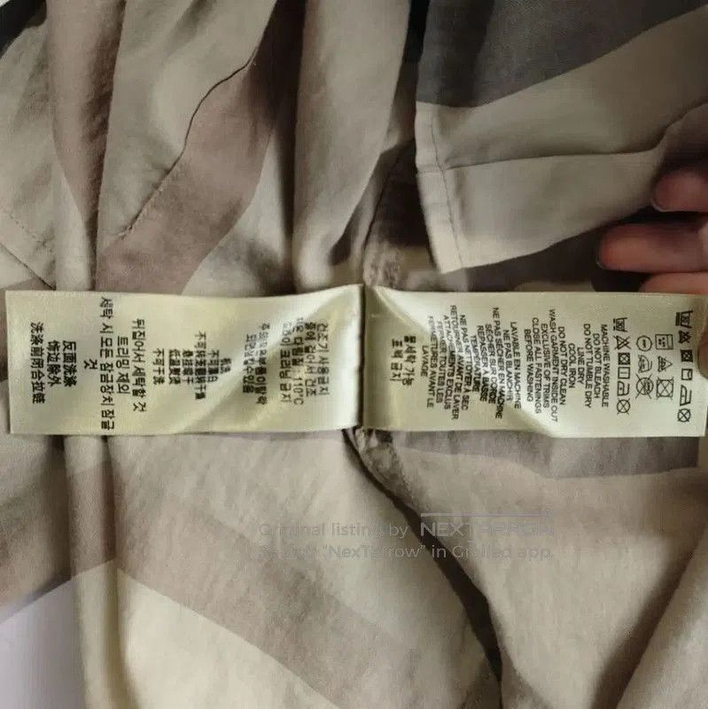 Burberry Burberry Beige Cotton Women's Shirt. Size S / US 4 / IT 40 - 5 Thumbnail
