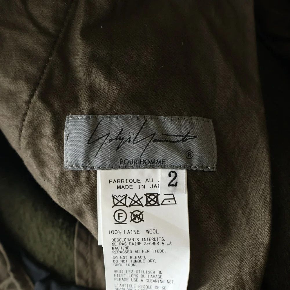 Yohji Yamamoto Yohji Yamamoto POUR HOMME 22AW Full Length Wide Pants Size US 35 - 8 Thumbnail