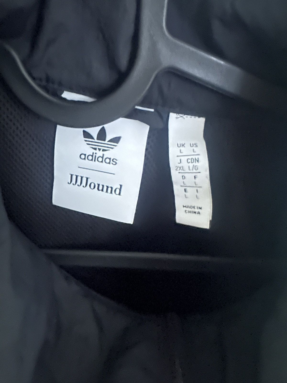 Adidas × JJJJound Adidas x Jjjjound track top black Size US L / EU 52-54 / 3 - 2 Thumbnail