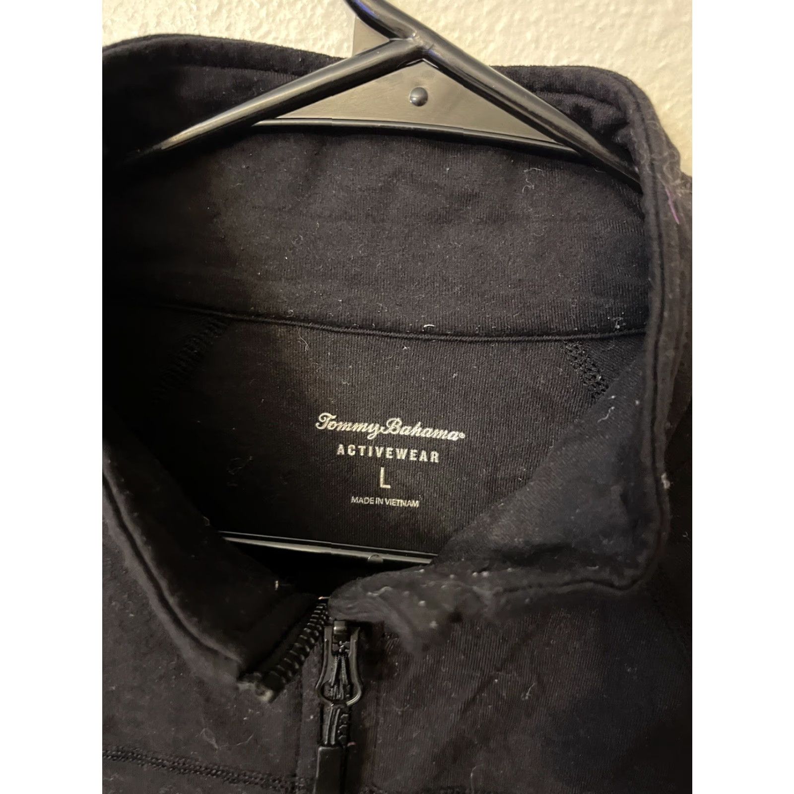 Tommy Bahama Tommy Bahama Jacket Top Womens Large Full Zip Activewear Nylon Lightweight Black Size L / US 10 / IT 46 - 2 Thumbnail