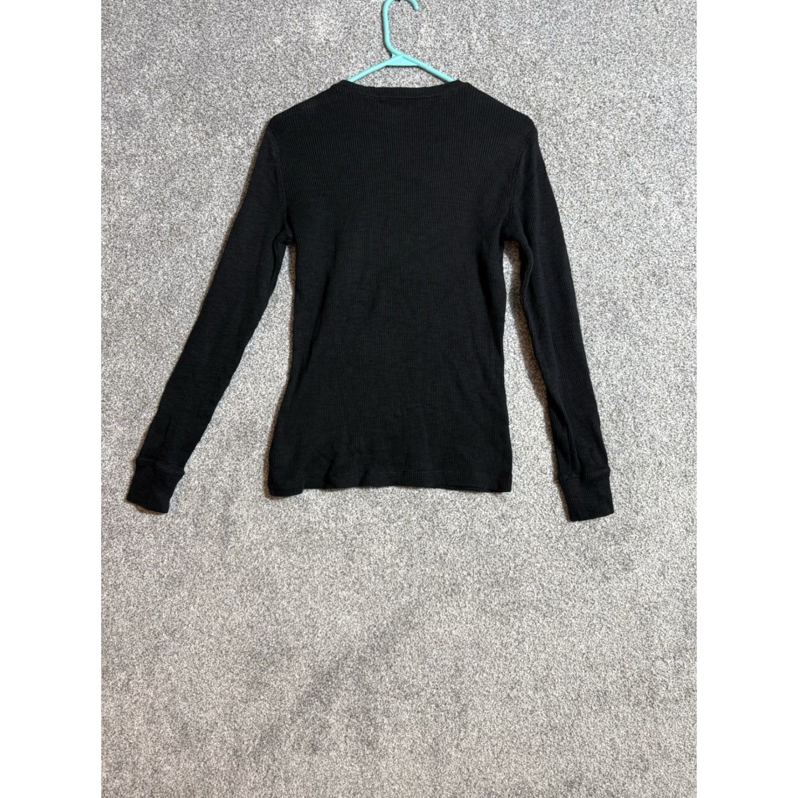 Vintage VINTAGE Lauren Jeans Co. Top Women S T-Shirt Crew Neck Knit Cotton Polyester Casual Black Size S / US 4 / IT 40 - 7 Thumbnail