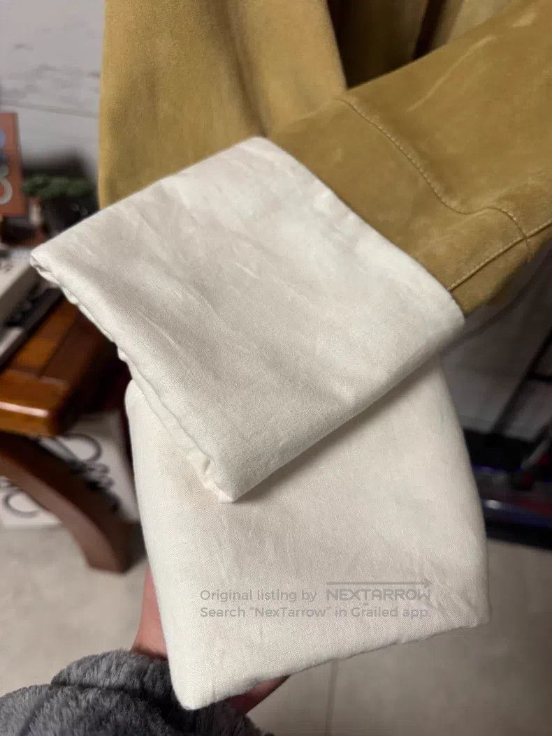 Loewe Loewe Suede Jacket with Sheepskin Lining Size XS / US 0-2 / IT 36-38 - 8 Thumbnail