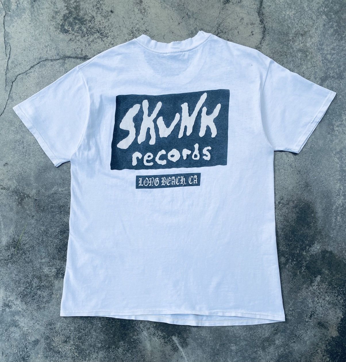 Band Tees Vintage Distressed Sublime Skunk Record Punk Band Tees Size US L / EU 52-54 / 3 - 2 Thumbnail