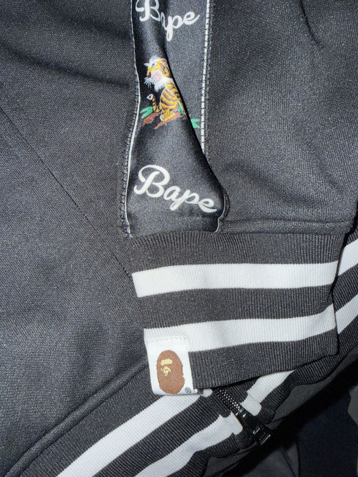 Bape Bape Tiger Jesery Full Zip Up Size US L / EU 52-54 / 3 - 3 Thumbnail