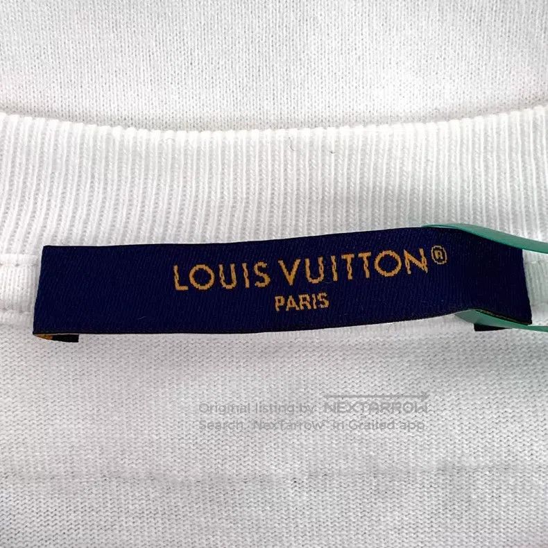 Louis Vuitton Louis Vuitton 23 white cloud logo monogrammed cotton crew Size US L / EU 52-54 / 3 - 6 Thumbnail