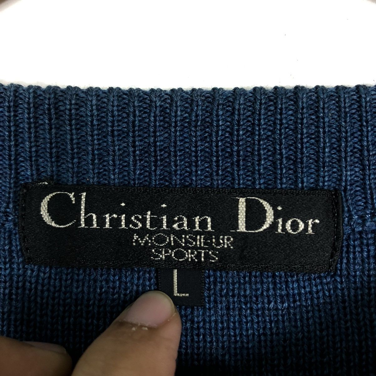 Christian Dior Monsieur 🔥90’s Vintage Sweatshirt Crewneck Christian Dior Monsiuer Size US L / EU 52-54 / 3 - 10 Thumbnail
