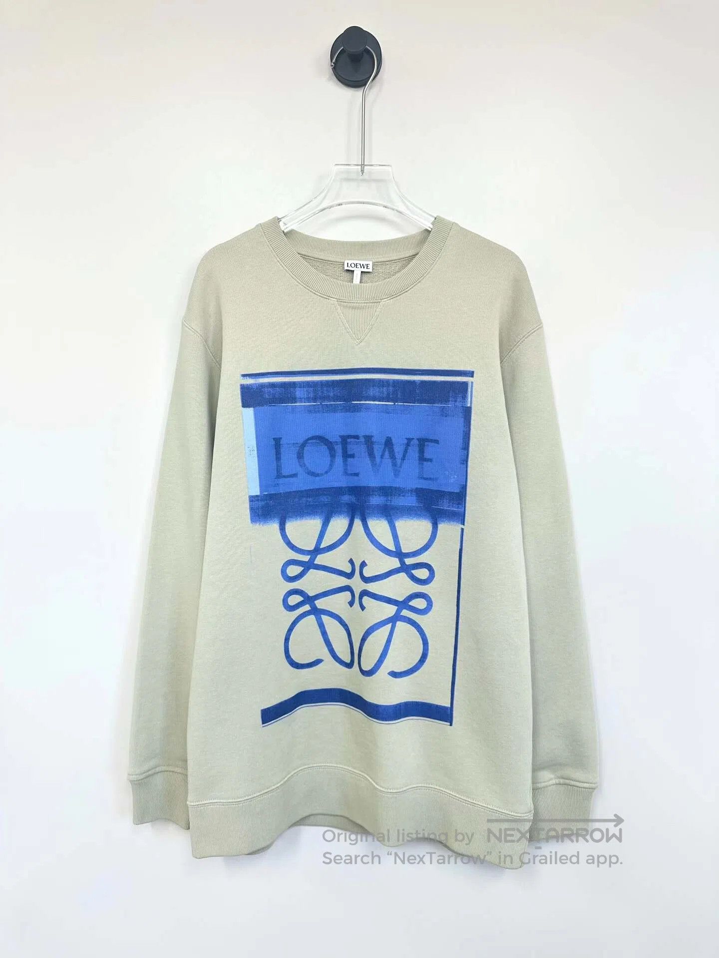 Loewe Loewe Letter印花 Logo Long-sleeve Sweatshirt| Size US S / EU 44-46 / 1 - 1 Thumbnail