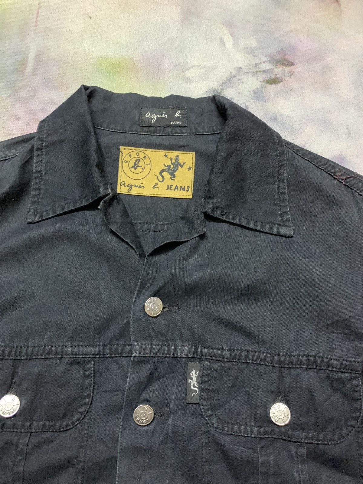 agnes b. Vintage Agnes b. Cropped Trucker Size US M / EU 48-50 / 2 - 6 Thumbnail