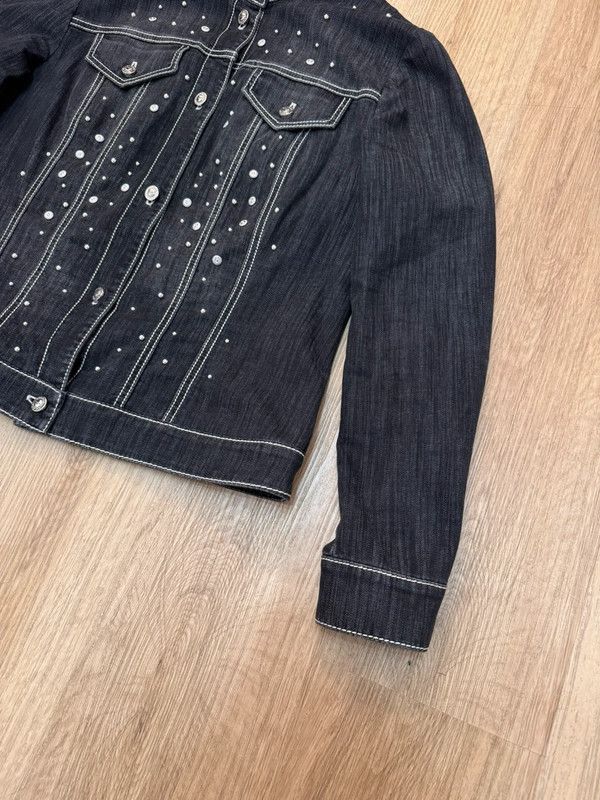 Escada Escada Denim Jeans Jacket with studs rare size 42 L XL new Size XL / US 12-14 / IT 48-50 - 4 Thumbnail