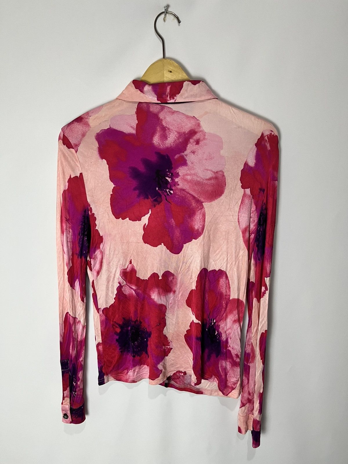 Celine Vintage Celine blossom blouse Size L / US 10 / IT 46 - 2 Thumbnail