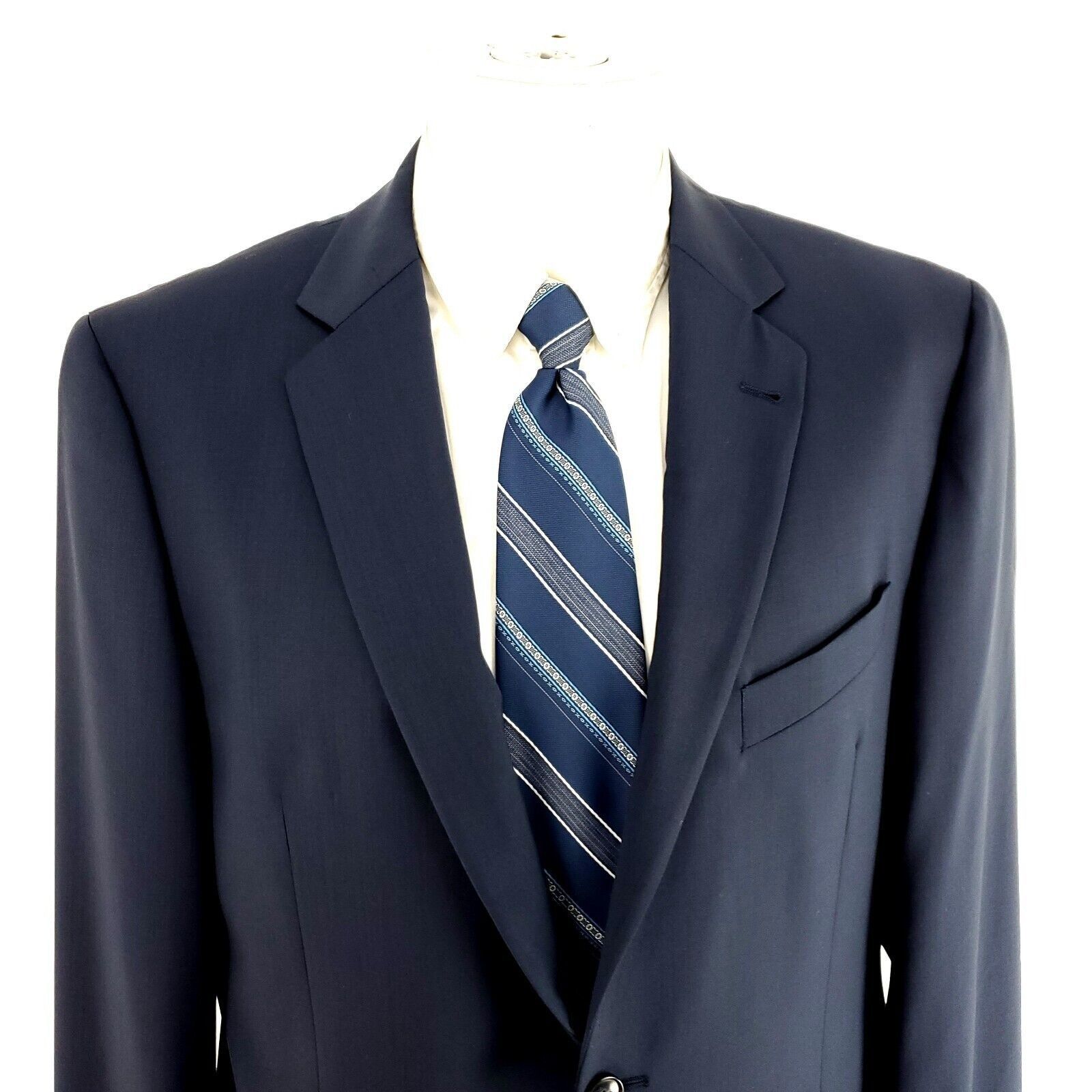 Joseph Abboud Joseph Abboud Marzotto Super 120s Wool2 Button Blazer 40R Or Size 40R - 1 Thumbnail