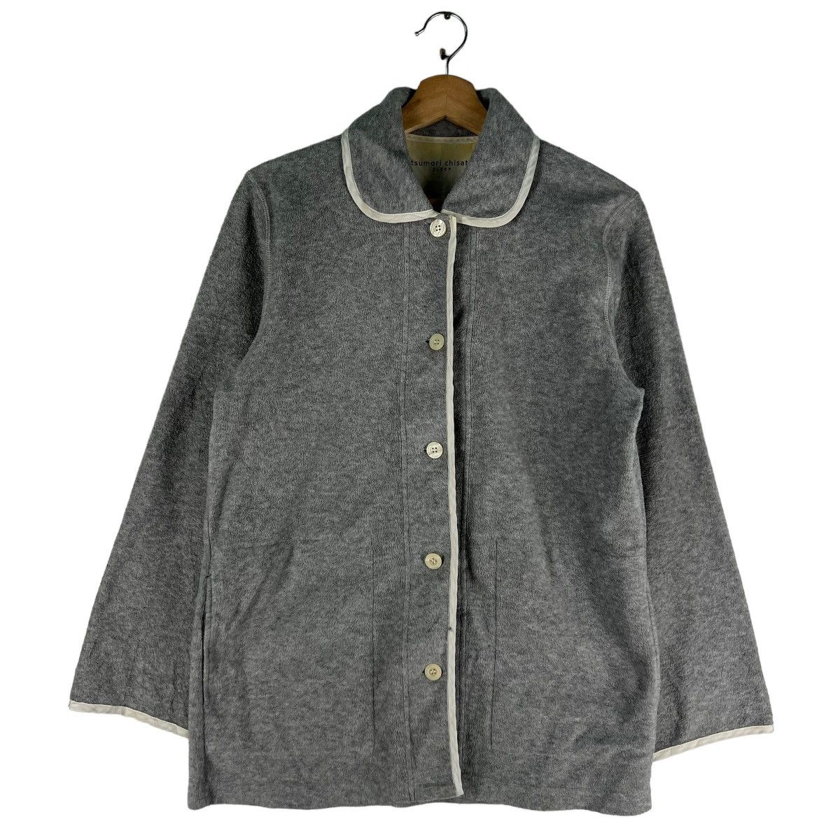 🔥TSUMORI CHISATO SLEEP WOOL BUTTON RILEX JACKET