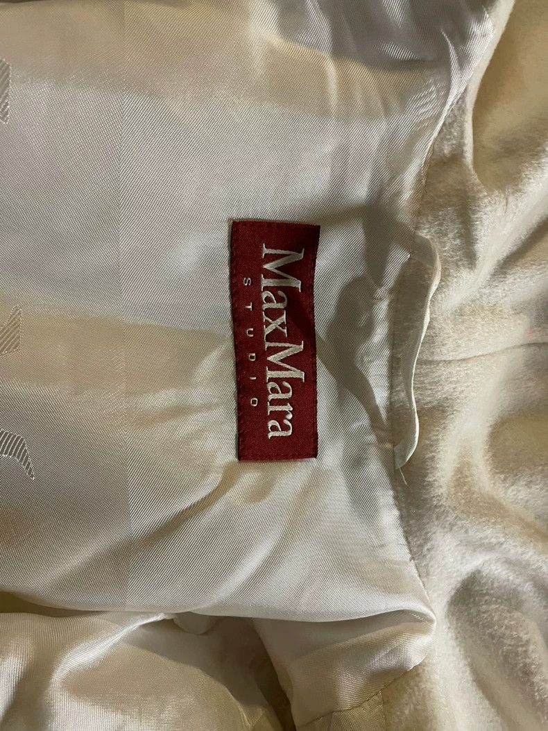 Max Mara Max Mara Snow White Coat Size S / US 4 / IT 40 - 2 Thumbnail