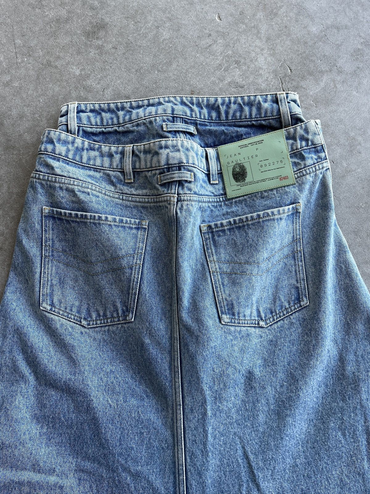 Jean Paul Gaultier Jean Paul Gaultier x Shayne Oliver Fishtail Jeans (unisex) Size US 30 / EU 46 - 5 Thumbnail