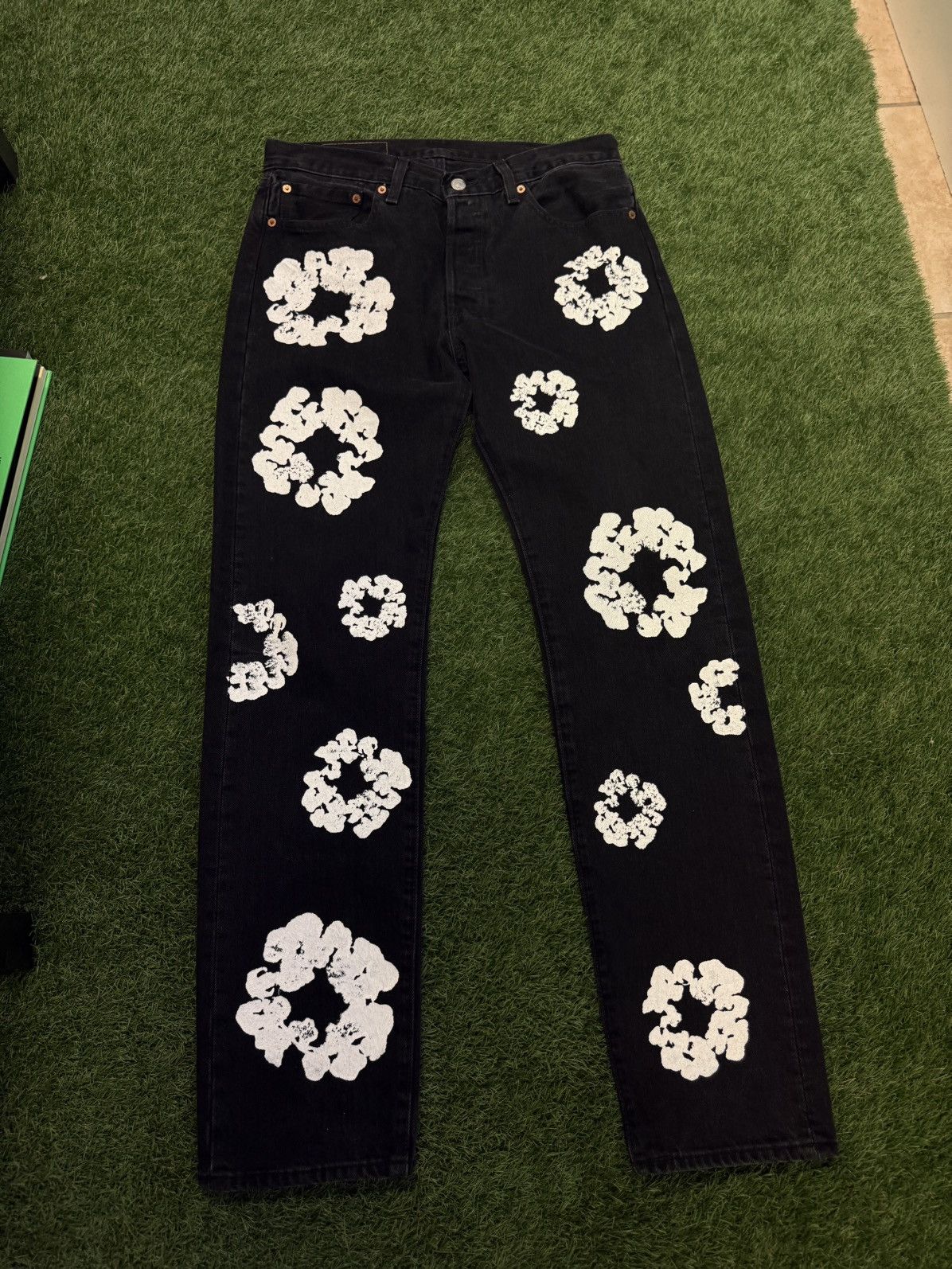 DENIM TEARS Denim Tears Jeans Size 32/32 Black Clean 🔥🧼 Size US 32 / EU 48 - 5 Thumbnail