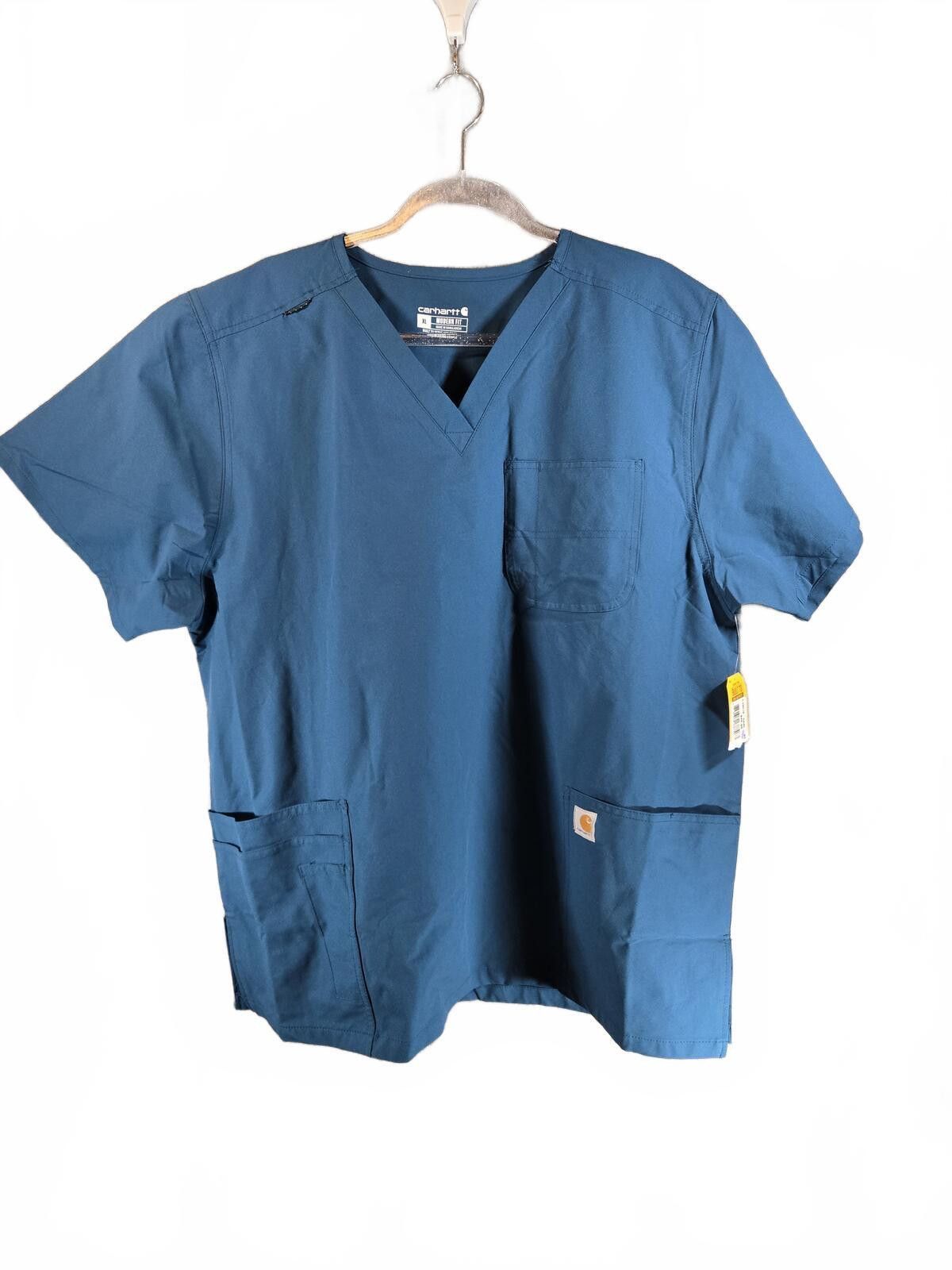 Carhartt NWT Carhartt Force Essentials Scrub Top XL Workwear utility Size ONE SIZE - 2 Thumbnail