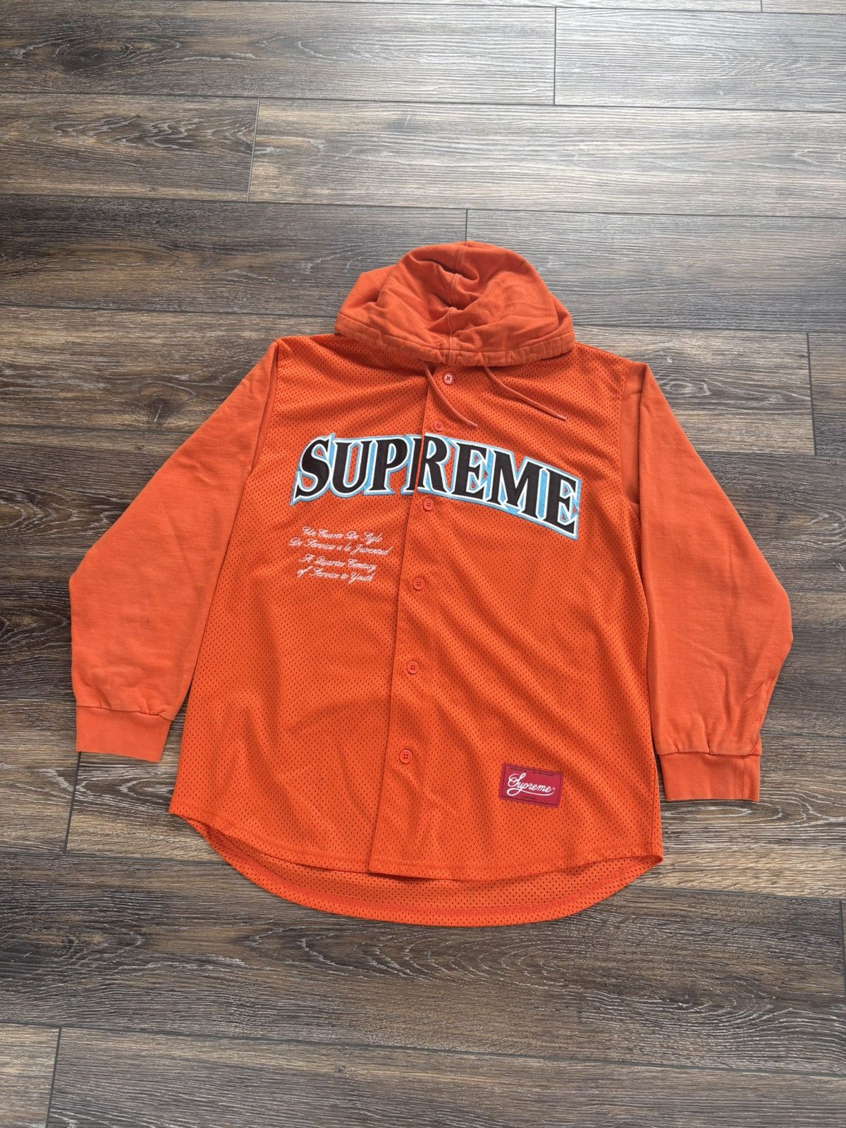 Supreme Mesh Baseball Top | Grailed