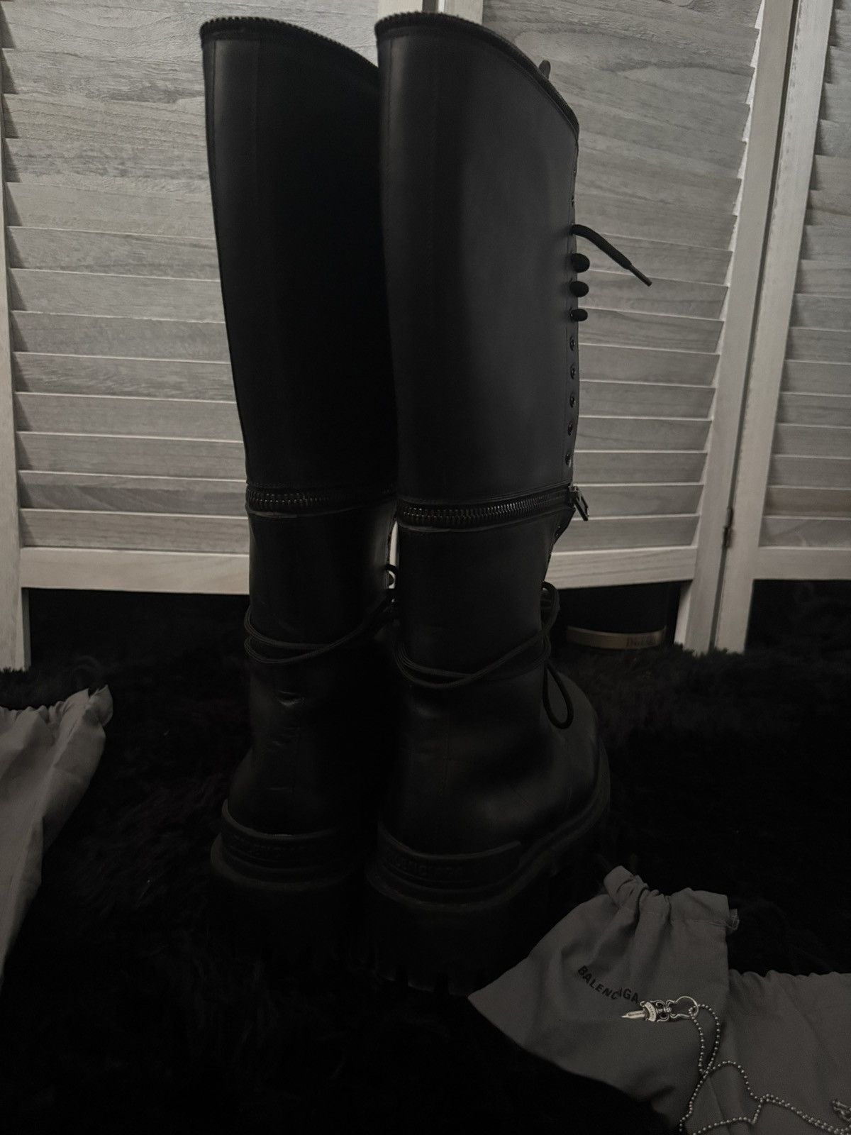 Balenciaga Balenciaga MASTER strike boots FW20 convertible zipper boots Size US 11 / EU 44 - 3 Thumbnail