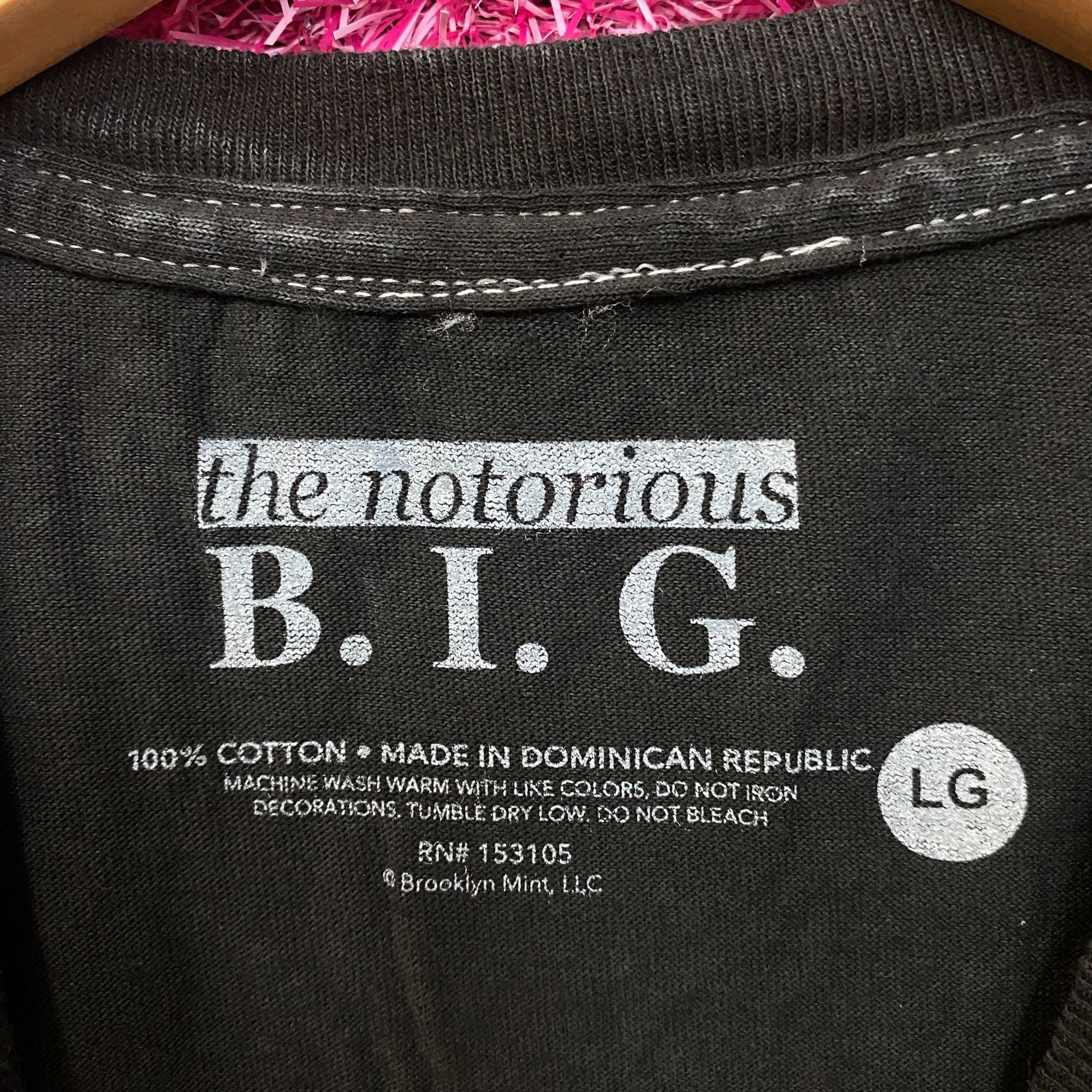 Rap Tees The Notorious B.I.G Biggie Smalls Brooklyn Mint T-Shirt Larg Size US L / EU 52-54 / 3 - 4 Thumbnail