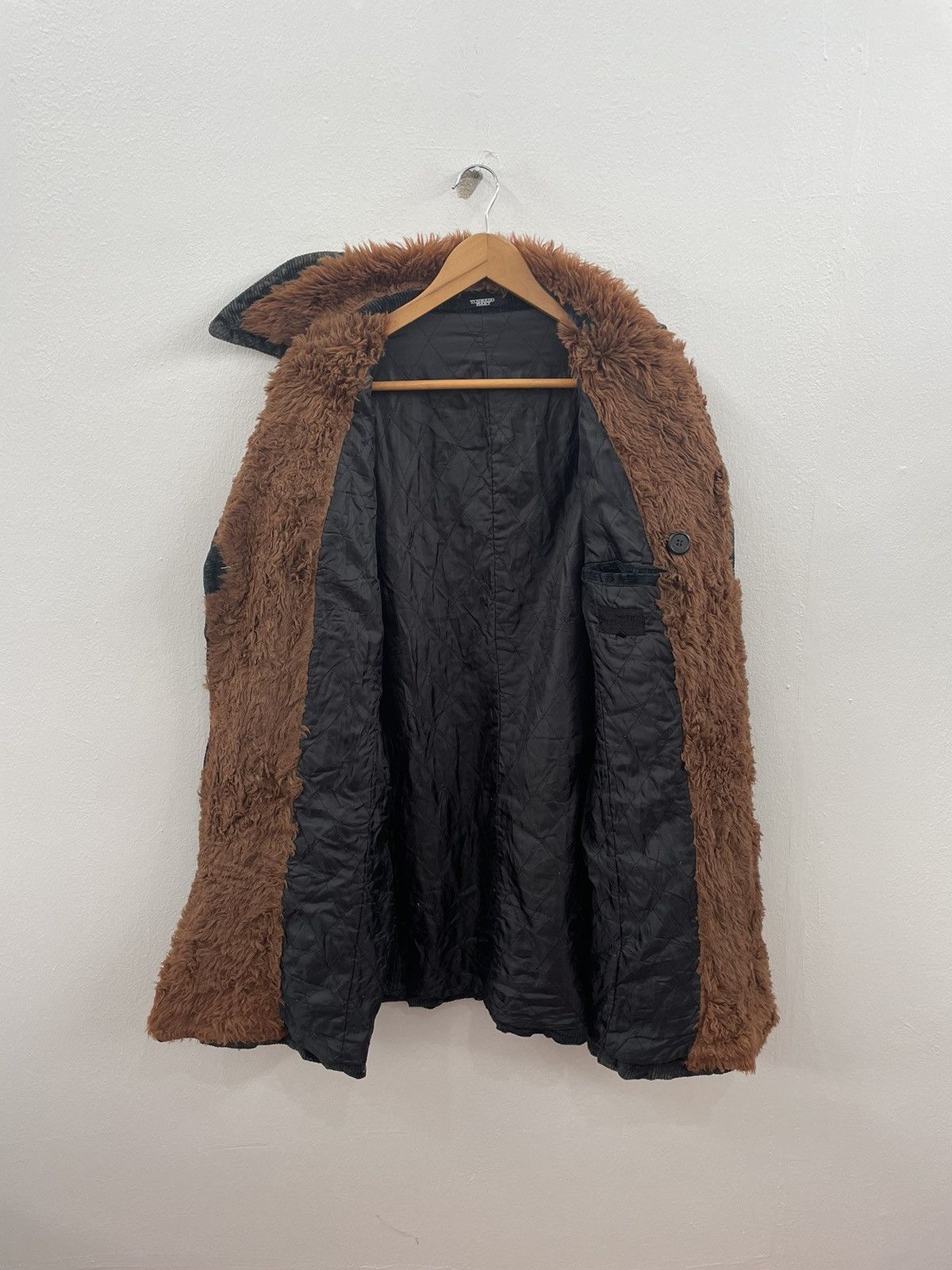 Tornado Mart TORNADO MART CORDUROY VELVET OVERCOAT JACKET Size US L / EU 52-54 / 3 - 6 Thumbnail