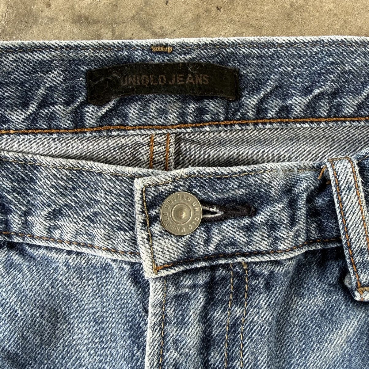 Japanese Brand 36x30.5 Vintage Japanese Brand Faded Denim Jean Pants Size US 36 / EU 52 - 4 Thumbnail