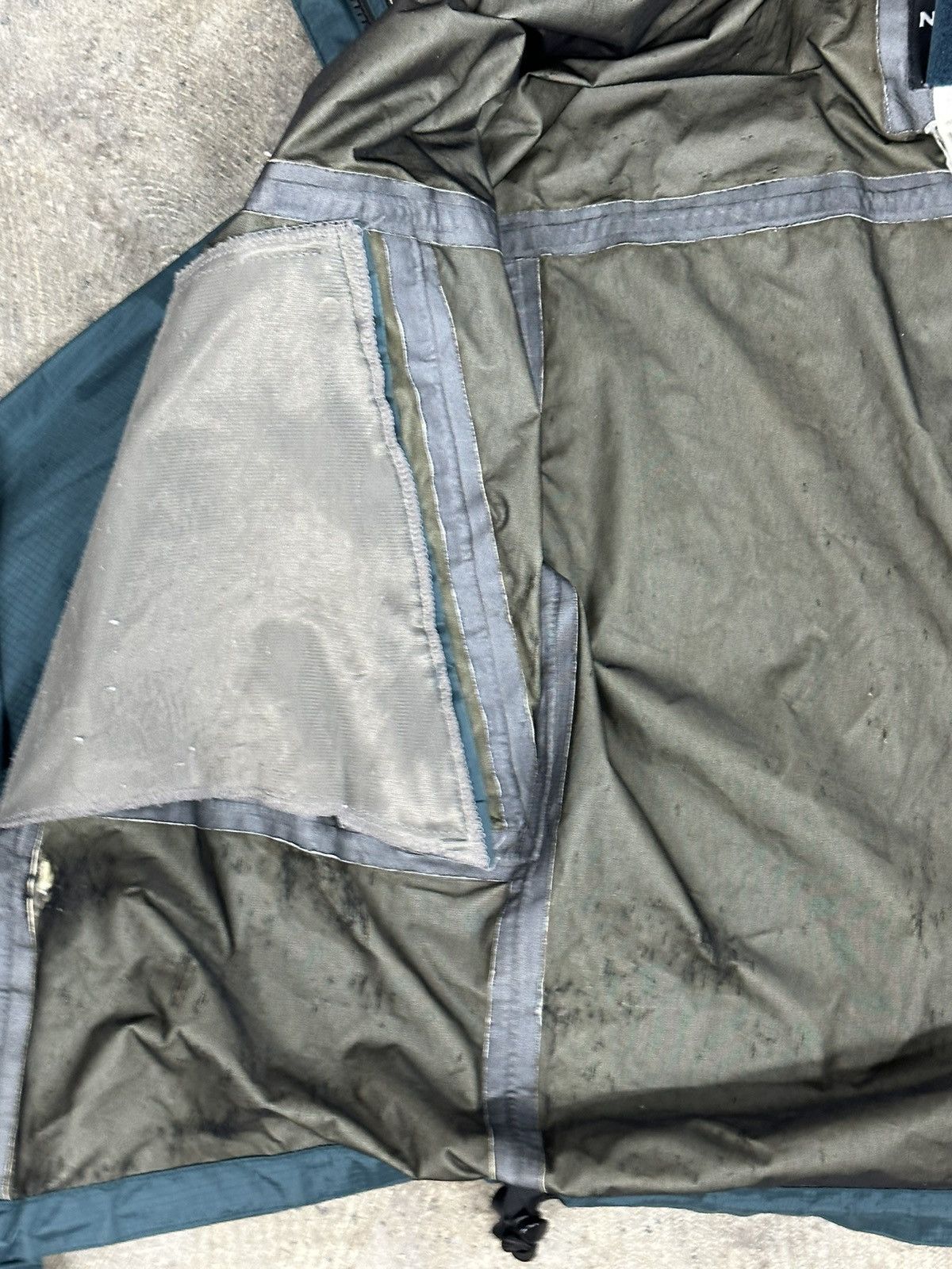 Vintage 90s The North Face Teal Gore-Tex Jacket