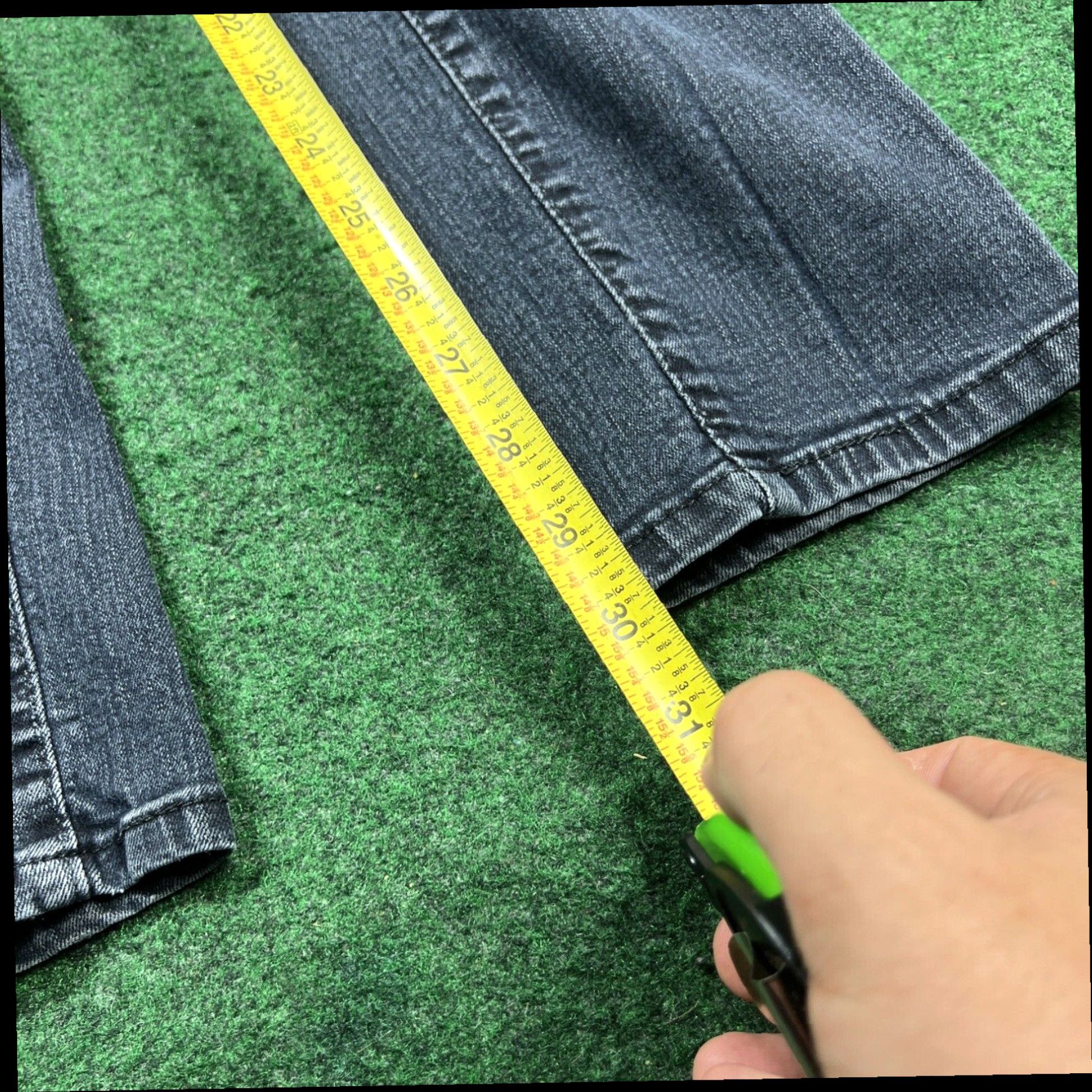 Levi's Levis Mid Rise Skinny Womens 10M 30x30 Black Jeans Size 32" / US 10 / IT 46 - 7 Thumbnail