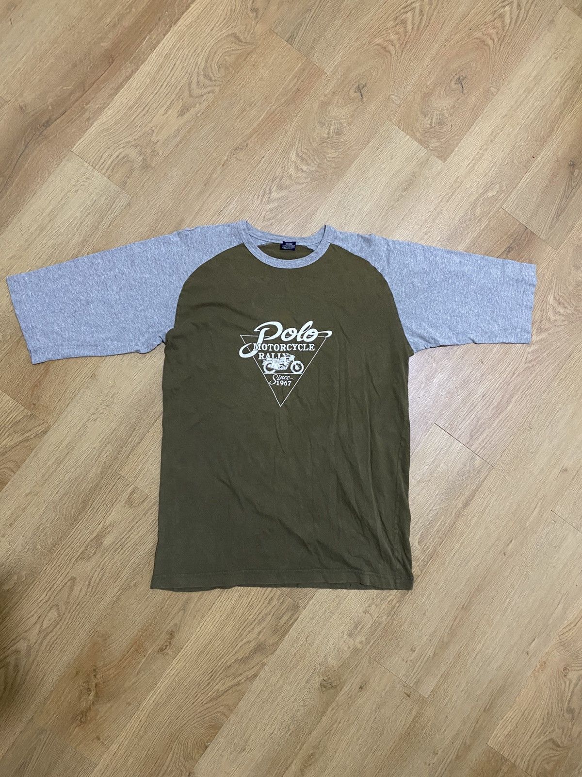 Polo Ralph Lauren Vintage 90s Polo Ralph Lauren Rally Motorcycle Size US XL / EU 56 / 4 - 1 Thumbnail