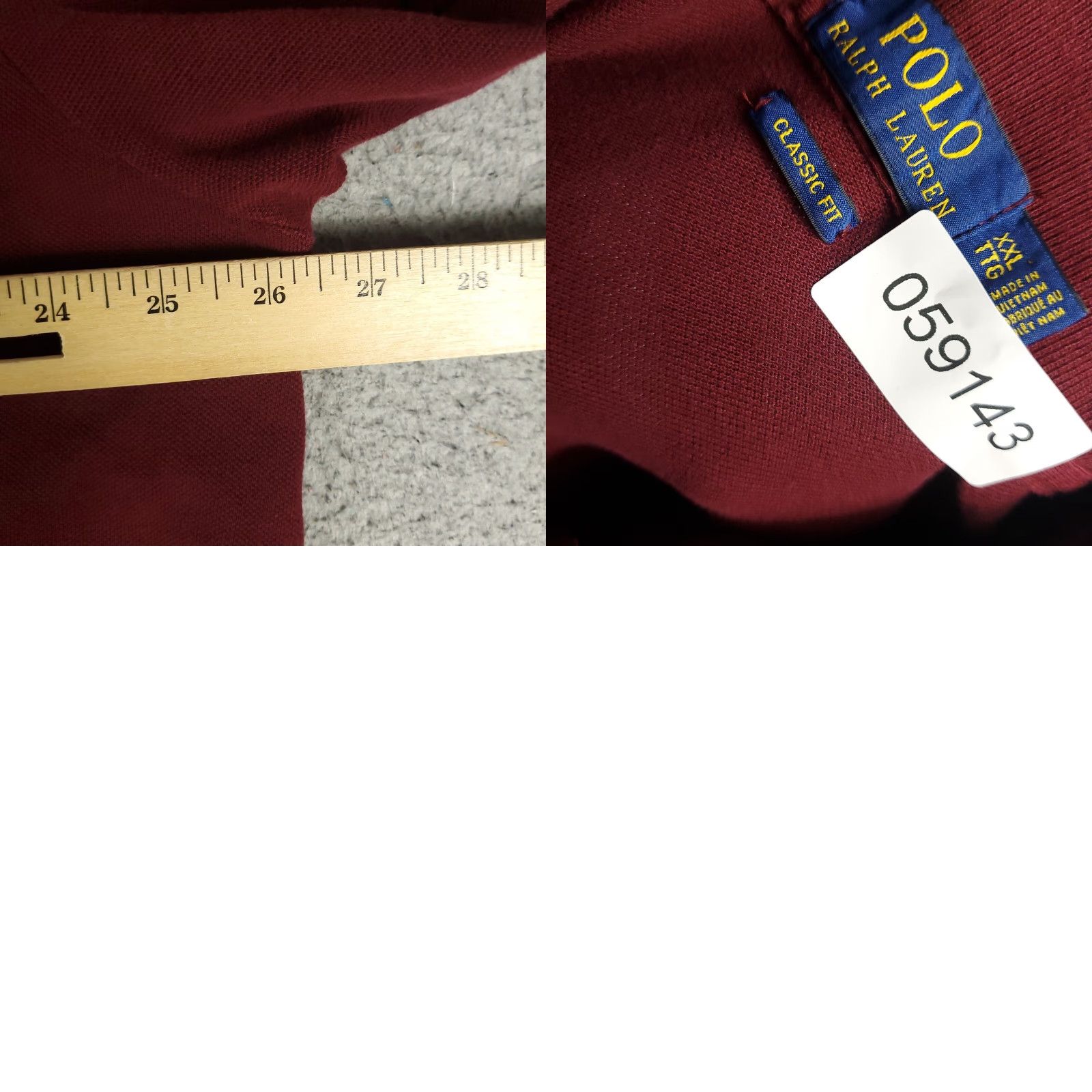 Ralph Lauren Ralph Lauren Polo Shirt Mens 2XL Red Solid Long Sleeve Shirt Casual Casualwear Polo Mens 2XL Red Polo Ralph Lauren Size US XXL / EU 58 / 5 - 8 Thumbnail