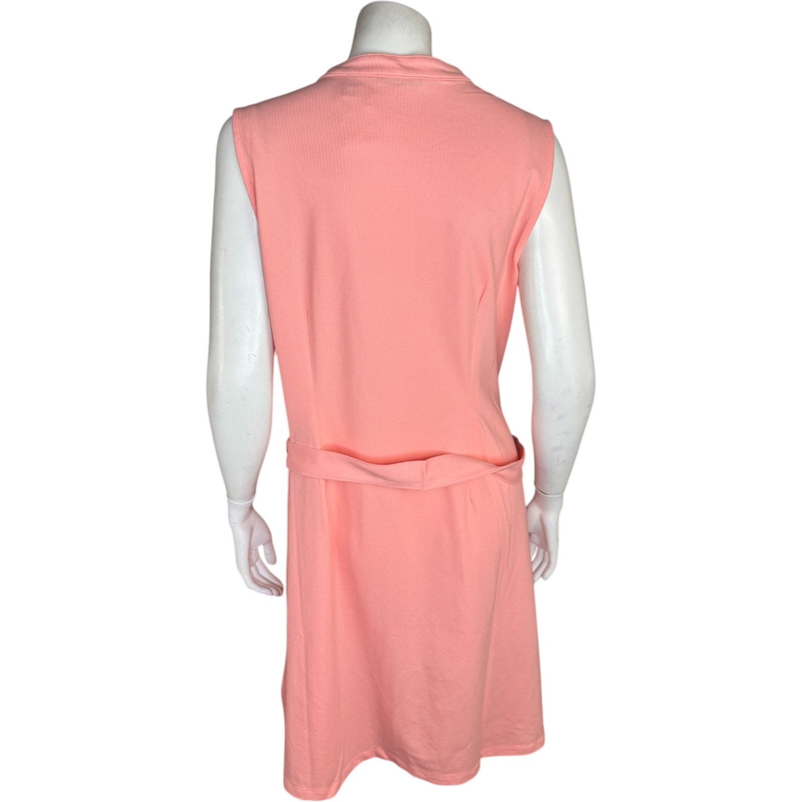 Isaac Mizrahi Isaac Mizrahi Live Paradise Peach Sleeveless Dress 1X Size XL / US 12-14 / IT 48-50 - 7 Thumbnail