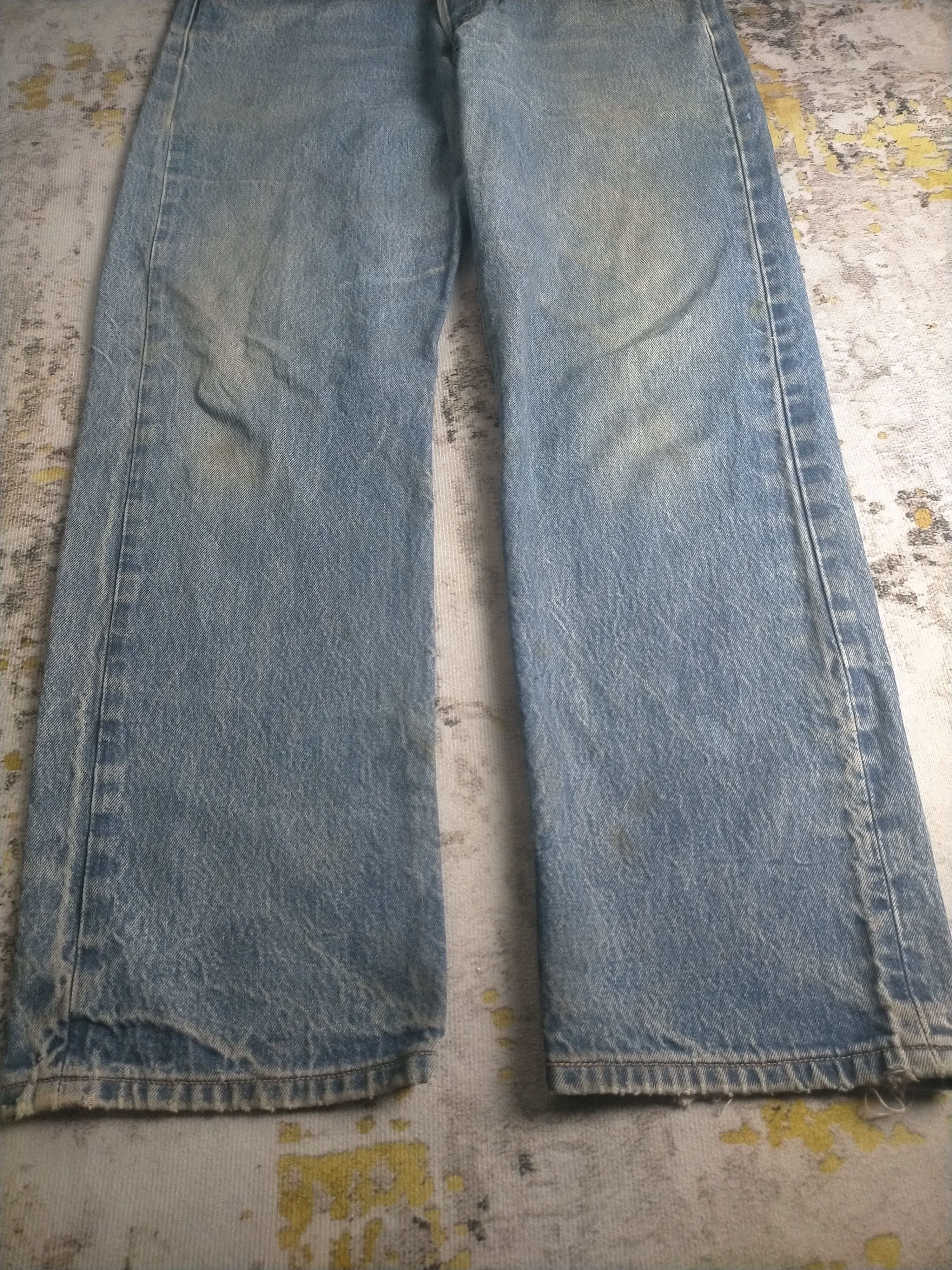Levi's 🔥90s 501xx Vintage Button 324 Stone Wash Jeans Size US 36 / EU 52 - 2 Thumbnail