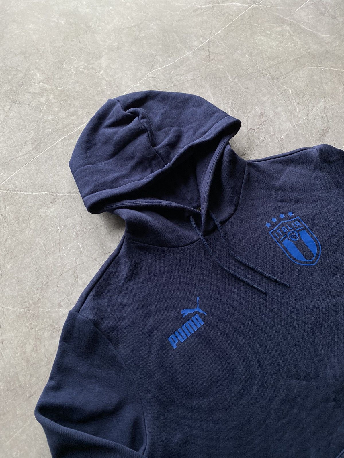 Puma Rare Puma Italy National Team Soccer Football Retro Hoodie Size US M / EU 48-50 / 2 - 5 Thumbnail