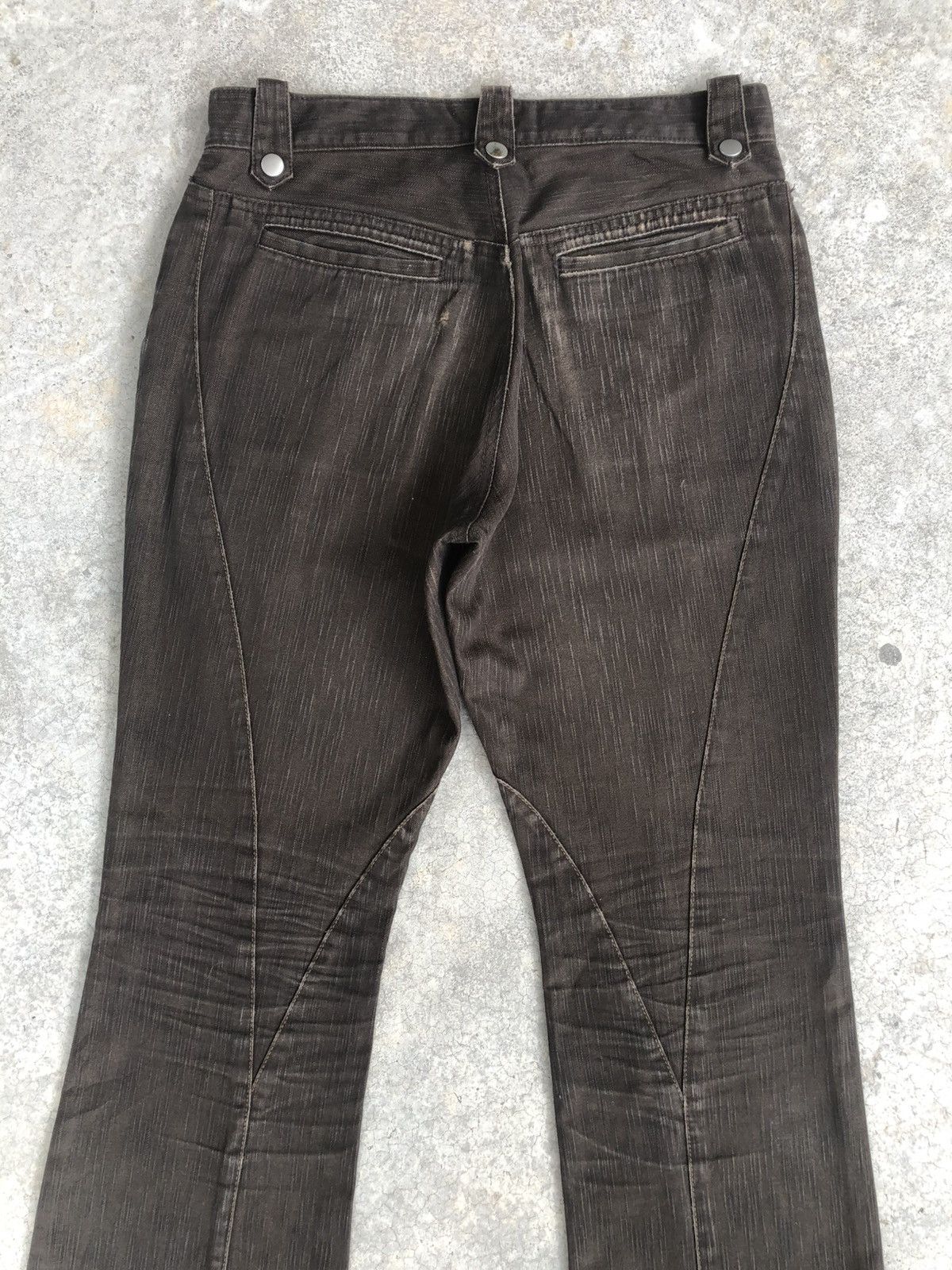 If Six Was Nine Semantic Design Flared Jeans Distressed Jeans Size US 31 - 8 Thumbnail