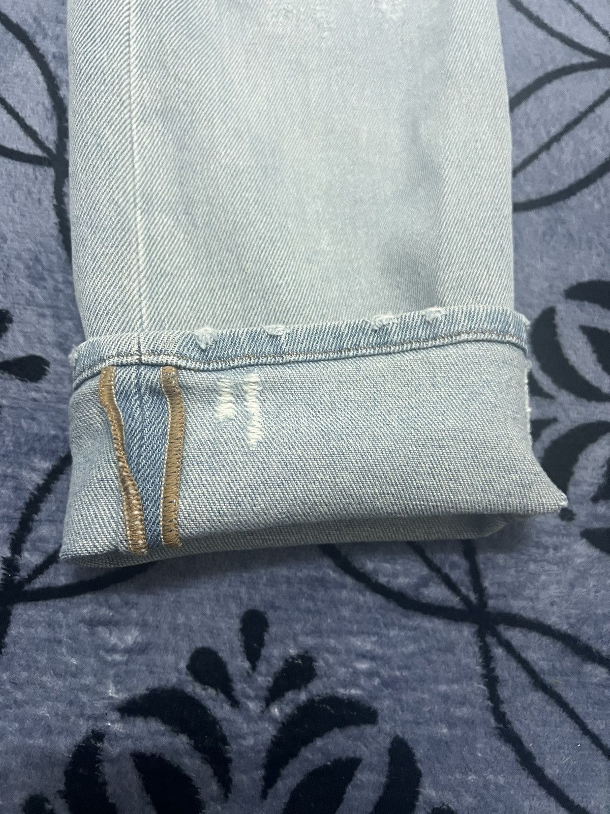 Diesel Diesel Industry - Distressed selvedge jeans Size US 31 - 2 Thumbnail