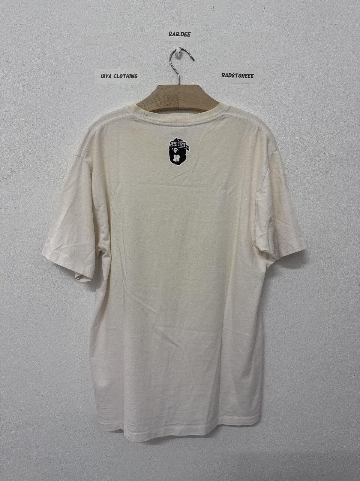 Bape × Undefeated Bape x Undefeated Big Head Bandana Tee Size US L / EU 52-54 / 3 - 8 Thumbnail