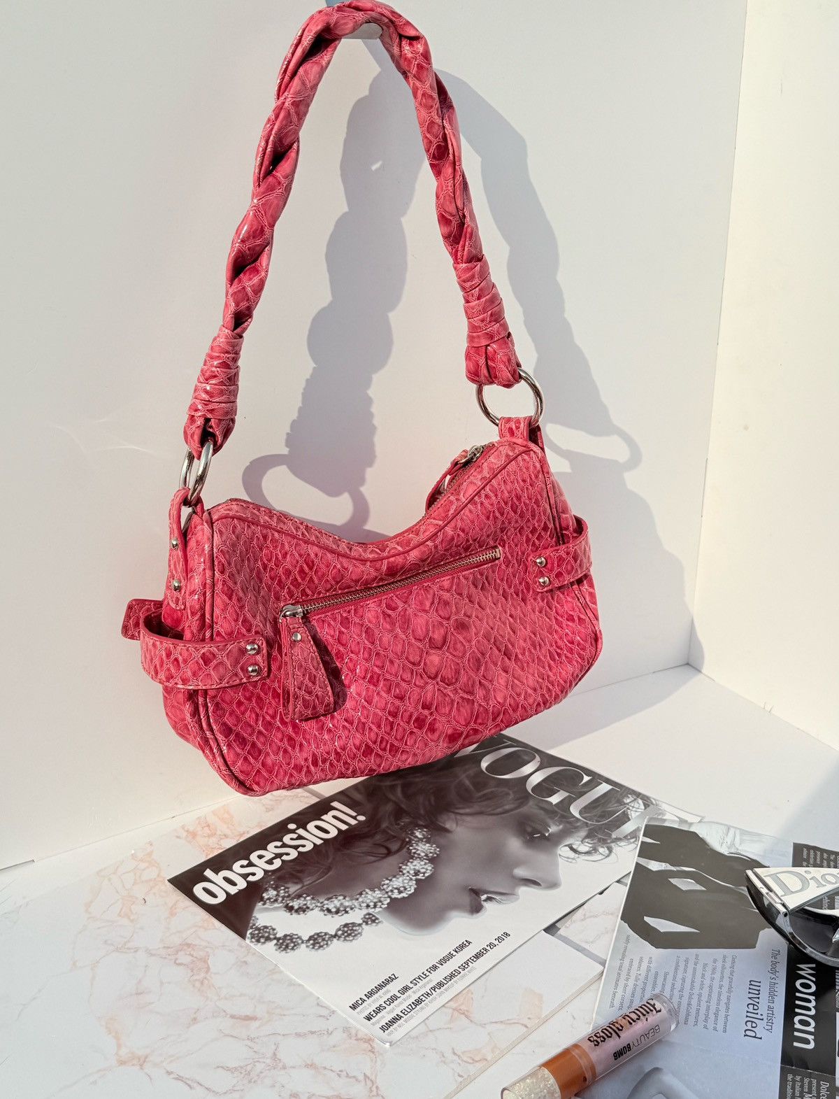 Guess Pink vintage Guess bag Size ONE SIZE - 21 Thumbnail