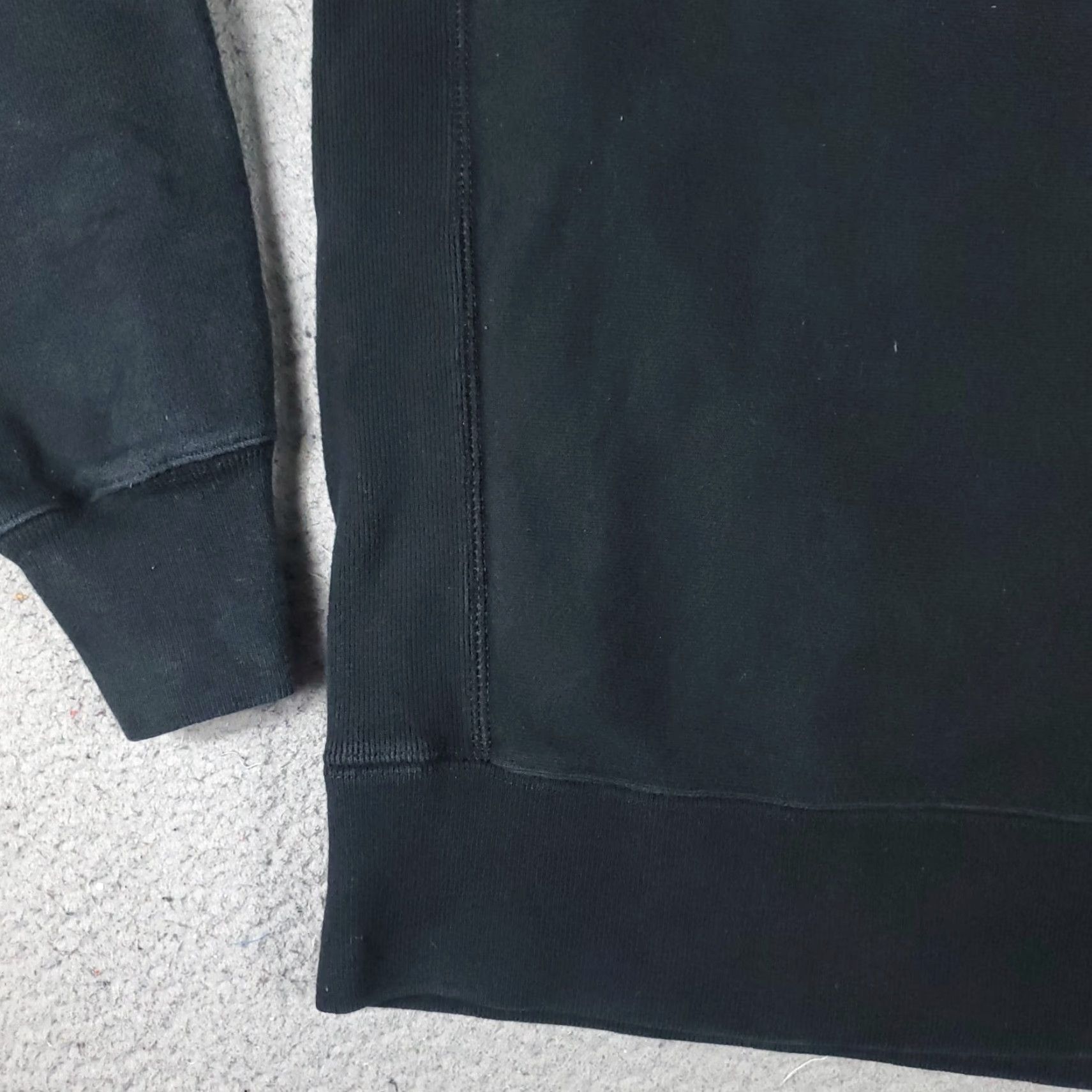 Champion Champion Black Pullover Sweatshirt Mens Large Mock Neck Fleece Regular Fit Size US L / EU 52-54 / 3 - 4 Thumbnail