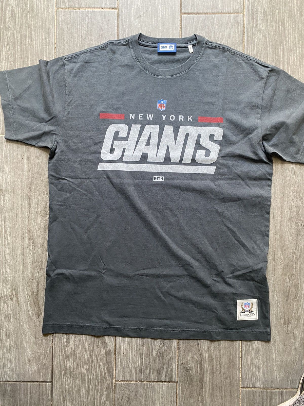 Kith for The NFL: Giants 1925 Vintage Tee - White M