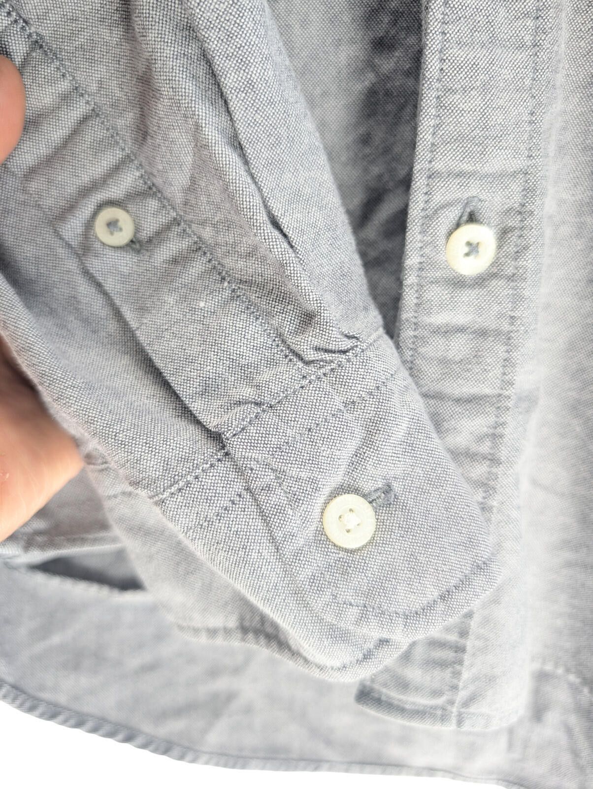 American Eagle Outfitters American Eagle Button Down Shirt XL Soft Classic Fit Grey Size US XL / EU 56 / 4 - 3 Thumbnail