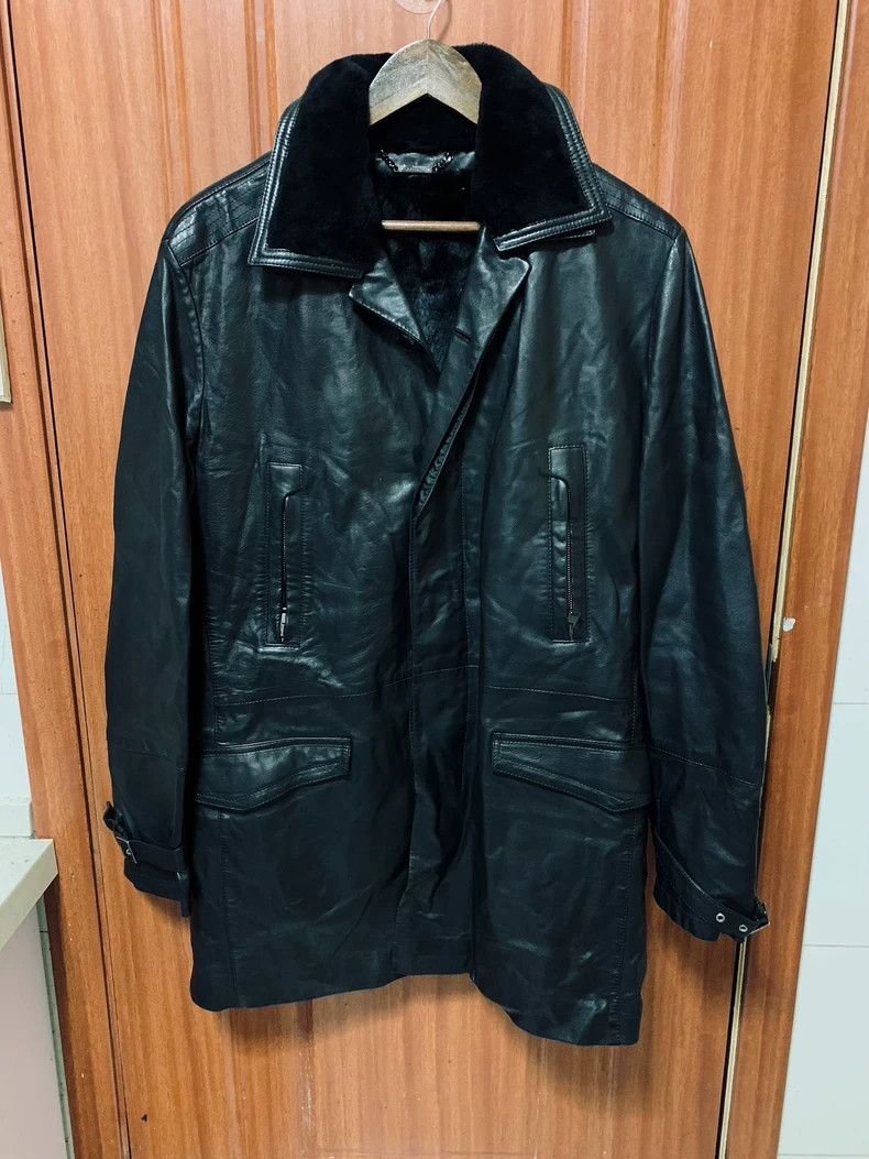 Versace Versace soft sheepskin full cashmere detachable coat Size US L / EU 52-54 / 3 - 9 Thumbnail