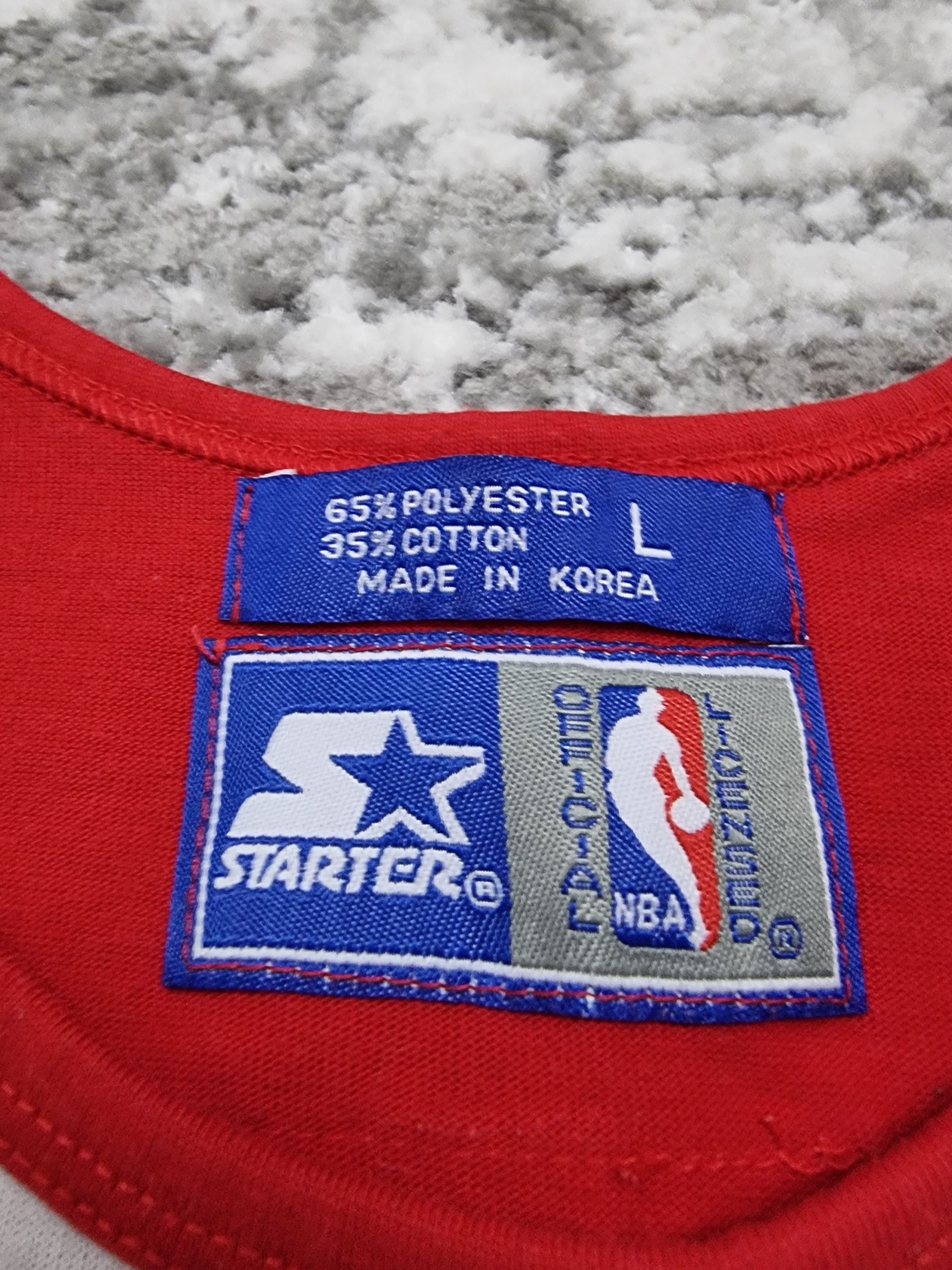 Starter Vintage Chicago Bulls Starter Jersey Size US L / EU 52-54 / 3 - 3 Thumbnail