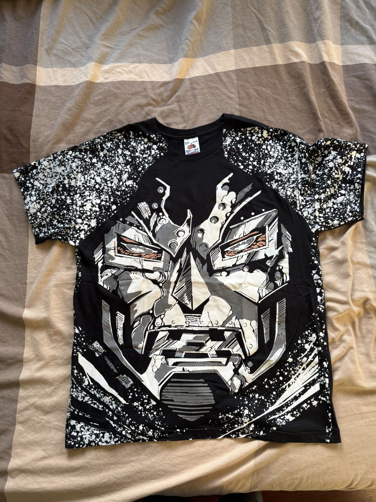 Marvel Comics Dr doom big face t shirt mega | Grailed Marvel Comics Dr doom big face t shirt mega | Grailed