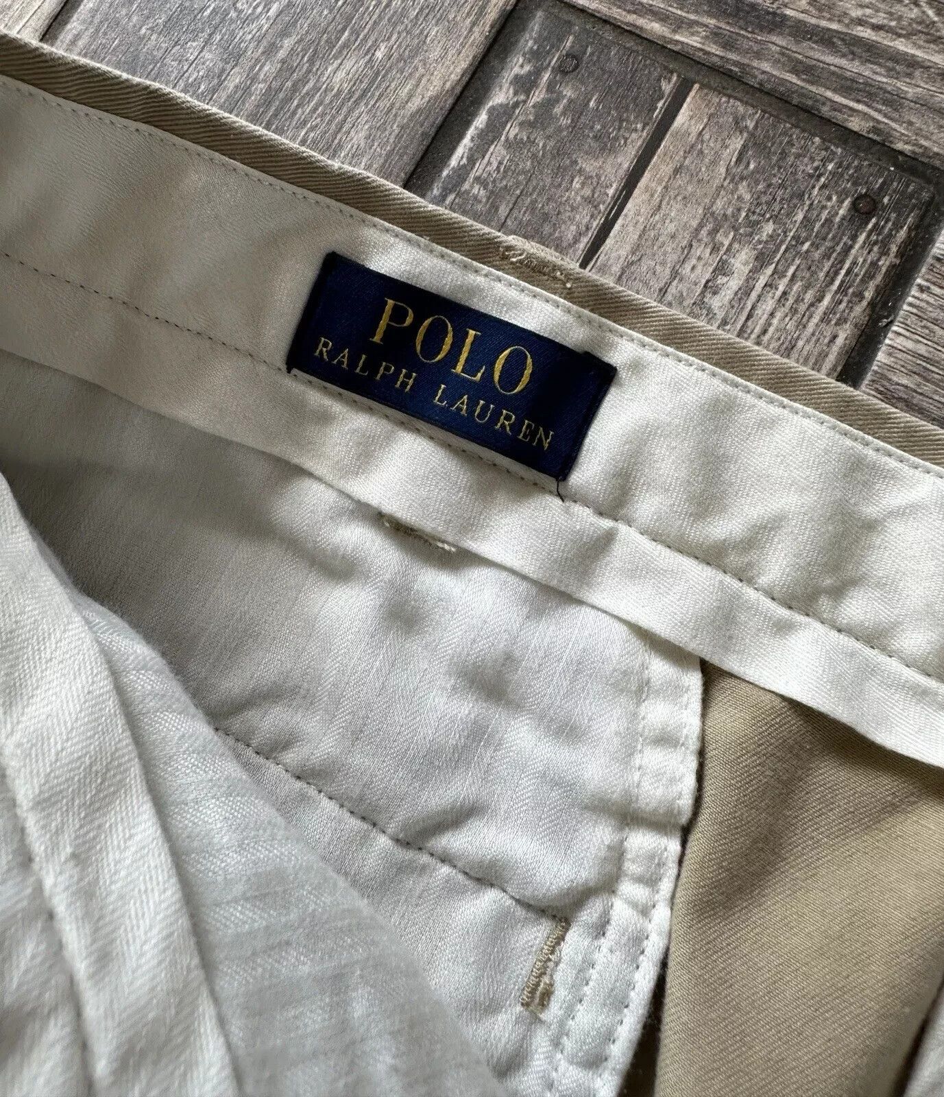 Polo Ralph Lauren POLO RALPH LAUREN CHINO PANTS TROUSERS MENS 34x32 Size US 34 / EU 50 - 12 Thumbnail