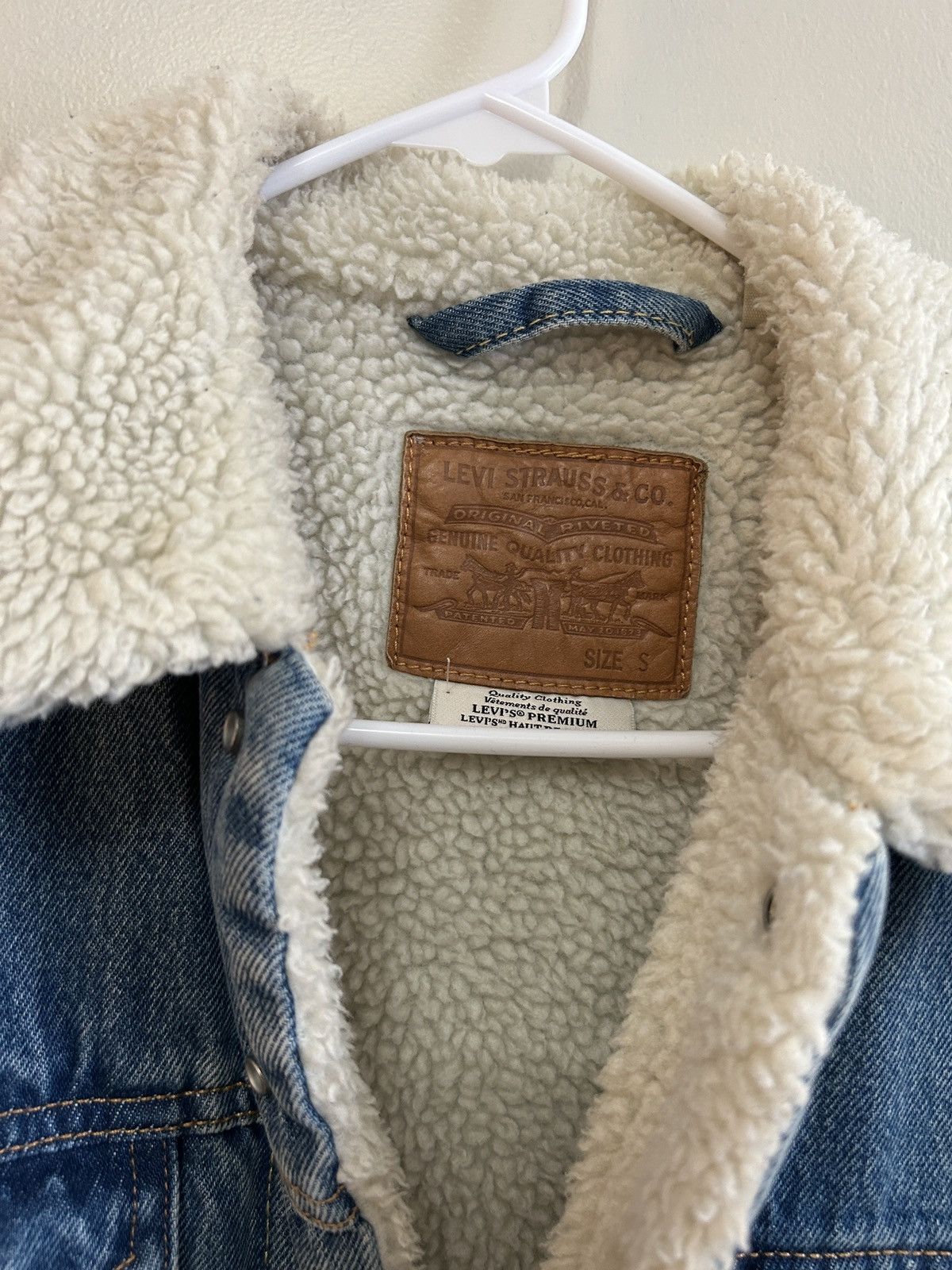 Levi's Levi’s Sherpa Denim Jean Jacket Size US S / EU 44-46 / 1 - 3 Thumbnail