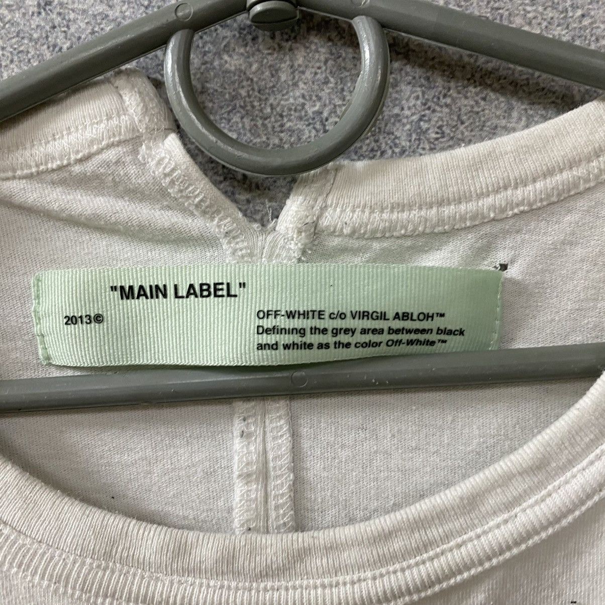 Off-White Off White Temperature T-Shirt White Big Logo Size US M / EU 48-50 / 2 - 10 Thumbnail