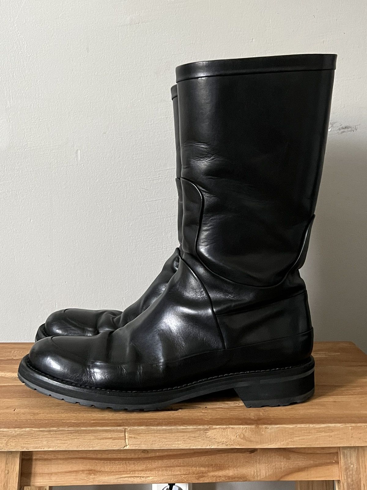 Ann Demeulemeester Riding boots Grailed