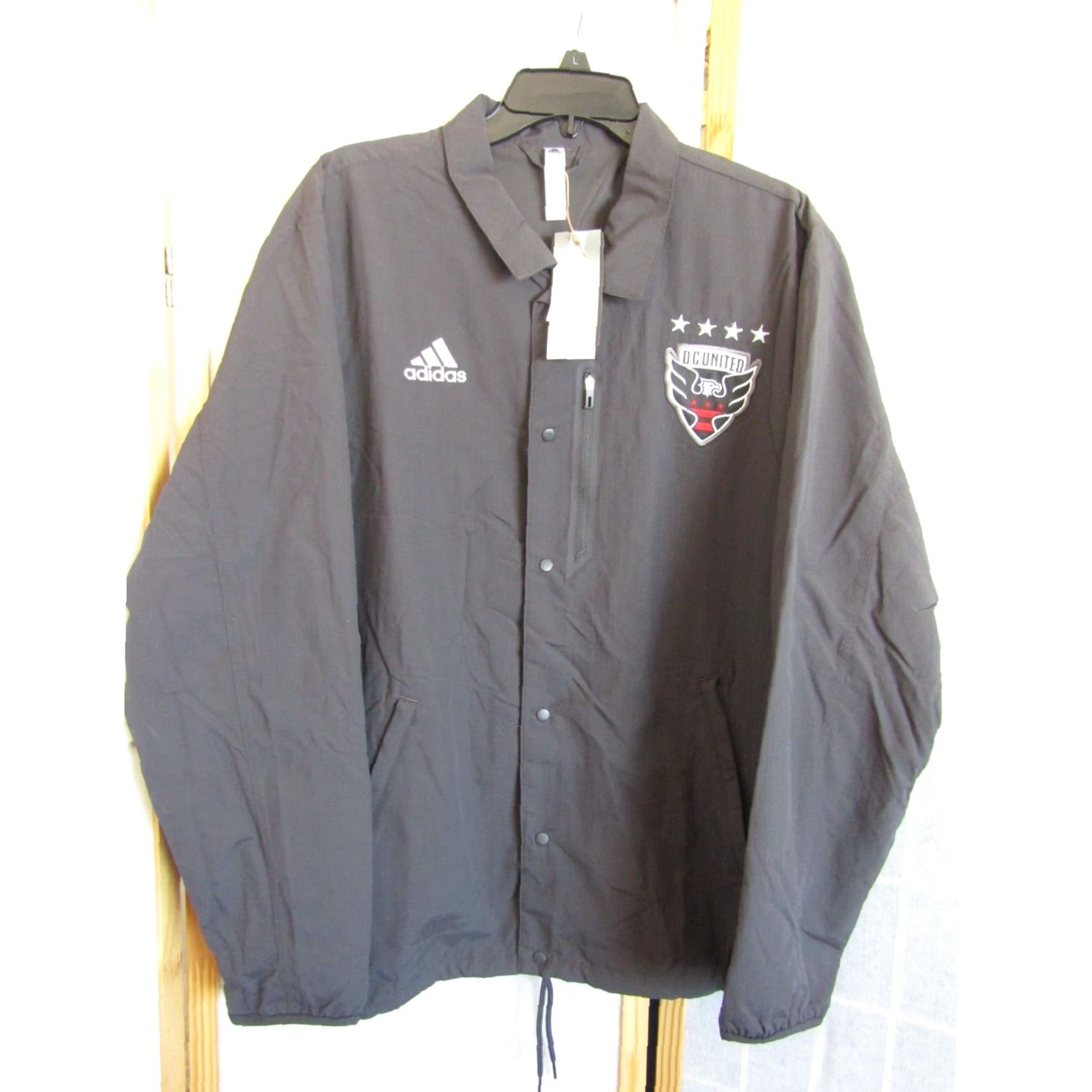 Adidas × Y-3 × Yohji Yamamoto BNWT Y-3 M CH1 GFX COACH JACKET In Black  HG6069 | Grailed