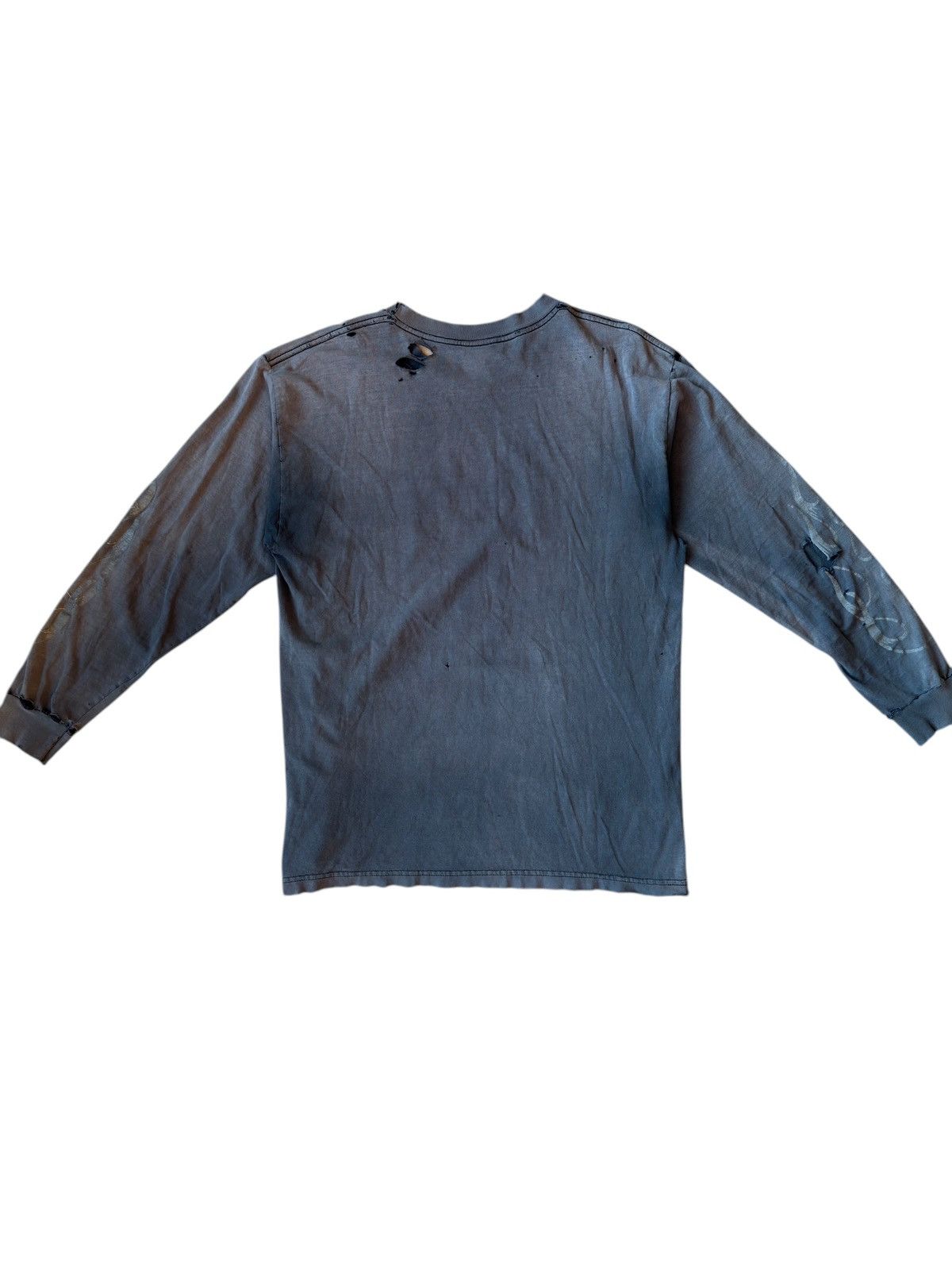 Band Tees THRASHED Vintage Black Sabbath Long Sleeve Tee Size US L / EU 52-54 / 3 - 2 Thumbnail