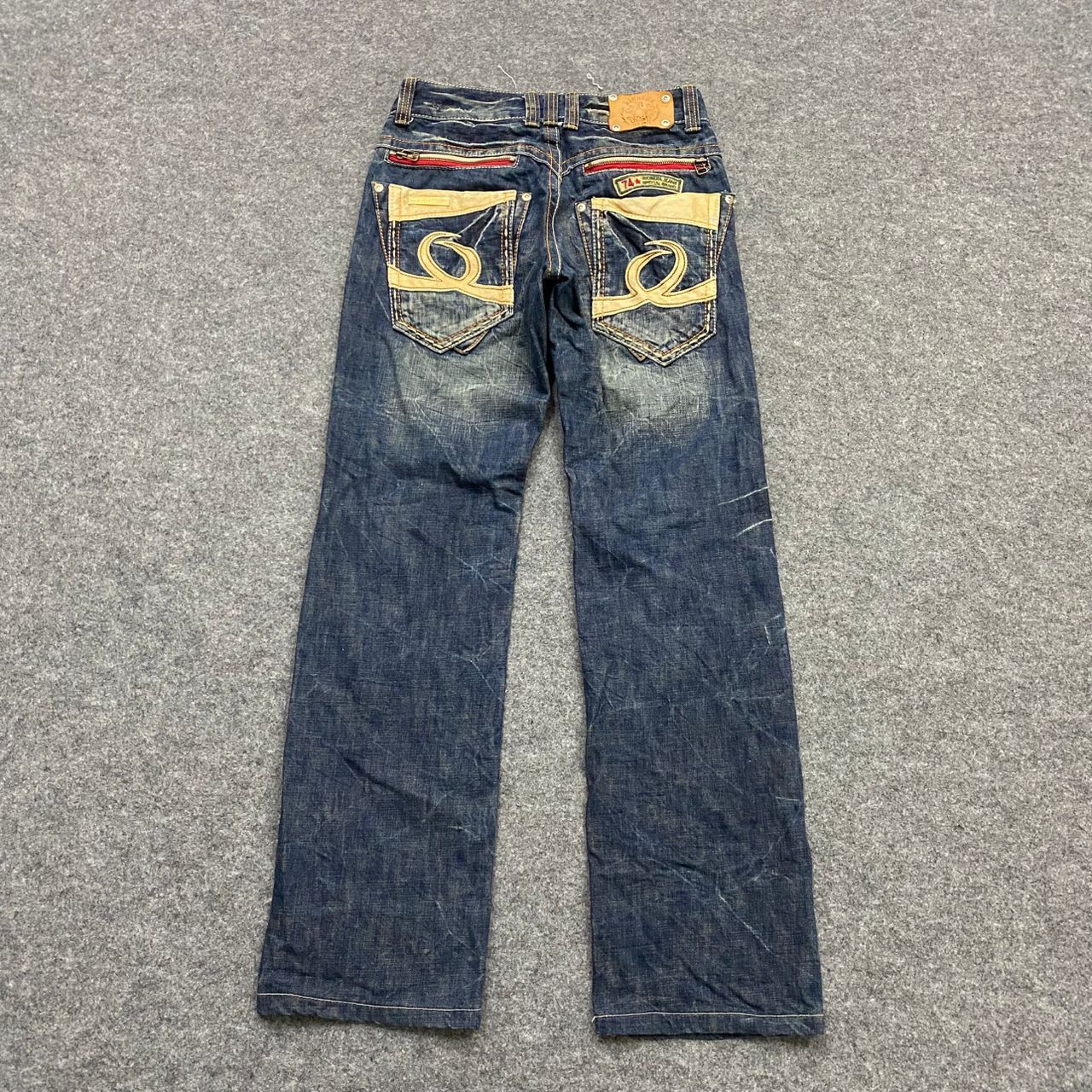 If Six Was Nine 💥Best Offer💥Vintage Riobera Jeans Distressed Denim Size US 30 / EU 46 - 2 Thumbnail