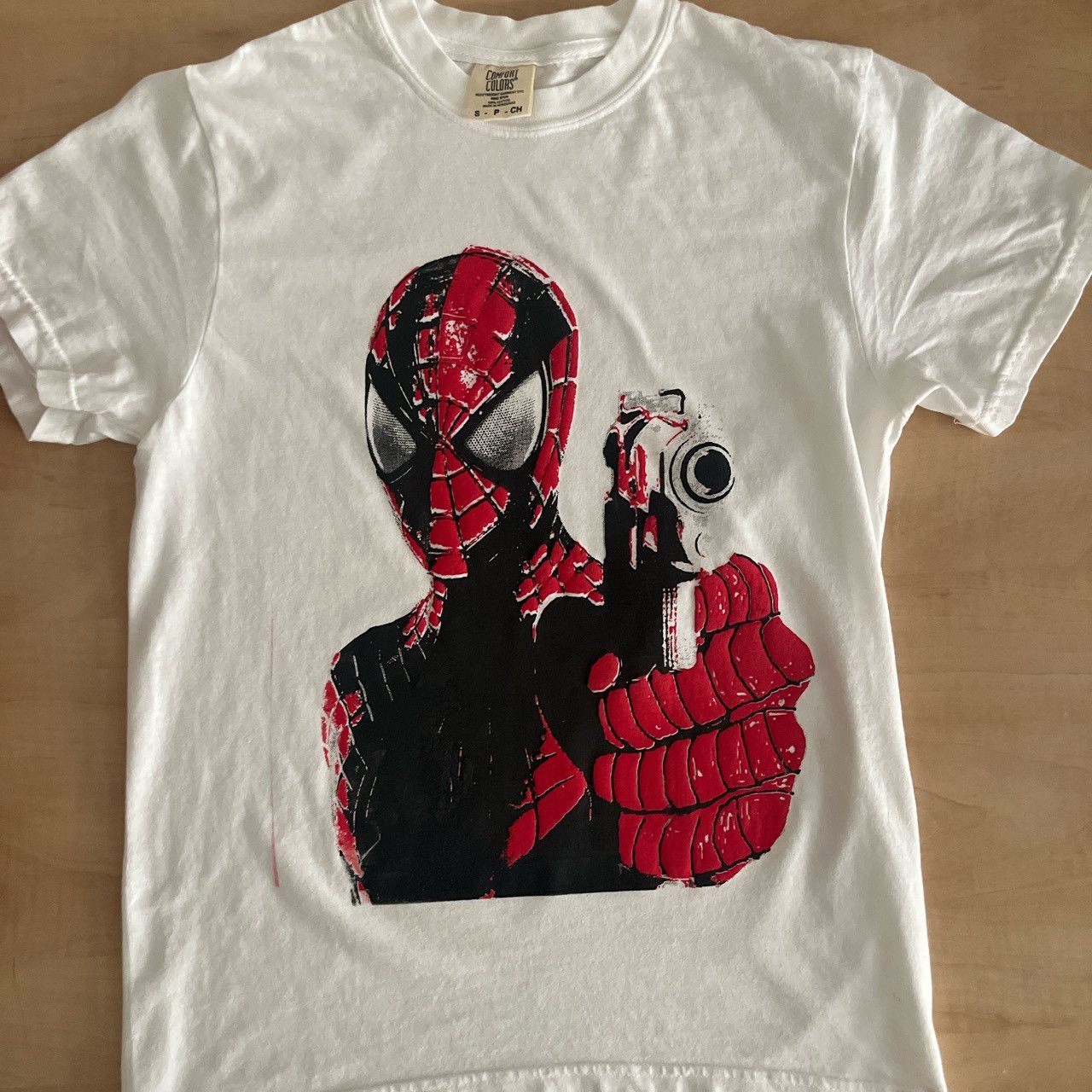 Cartoon Network × Marvel Comics Marvel Thrasher Spider Man T Shirt 